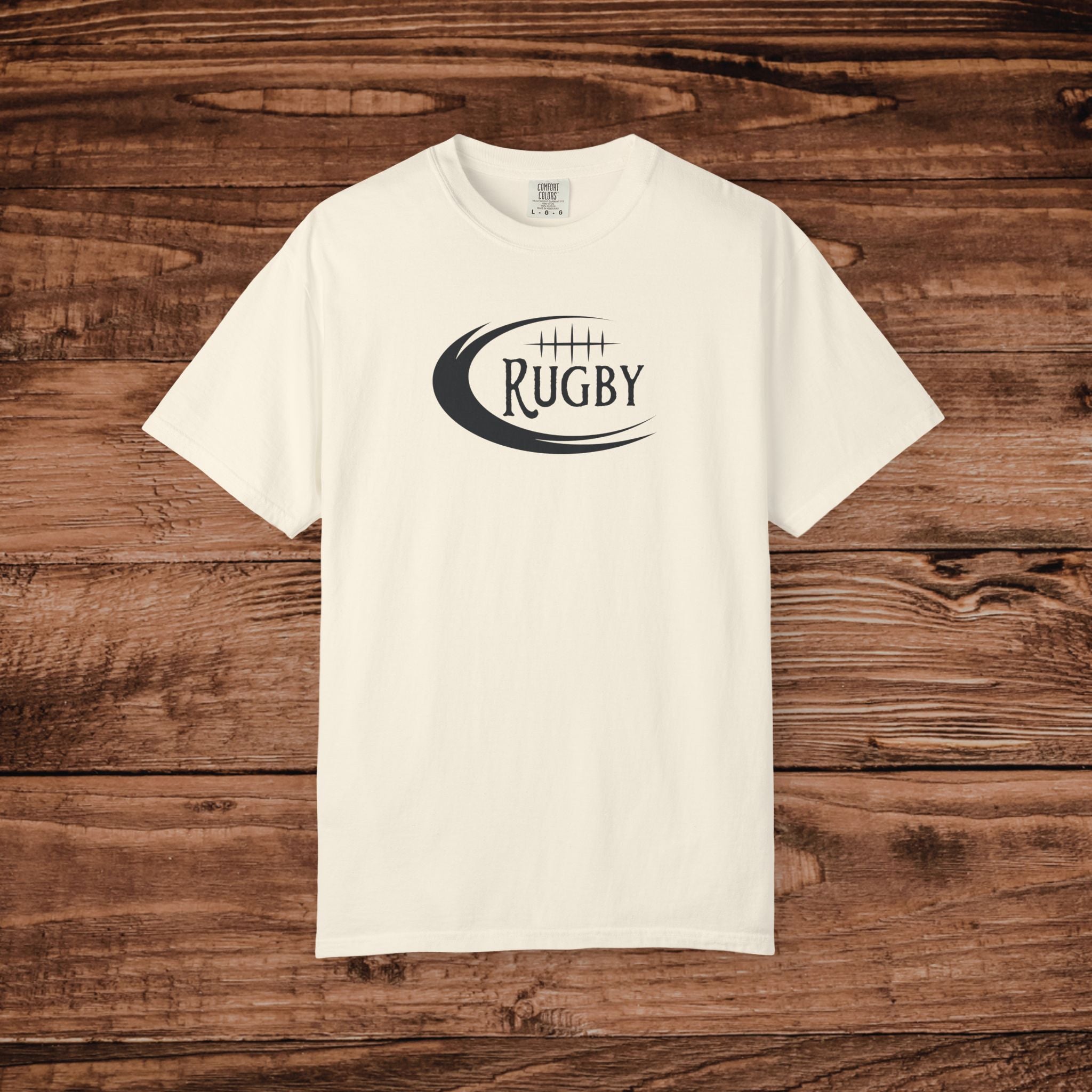 Rugby Graphic T-Shirt, Vintage Style Rugby Player Tee, Retro Collegiate Sports Shirt, Aesthetic Rugby Top, Rugby Fan Gift Tee