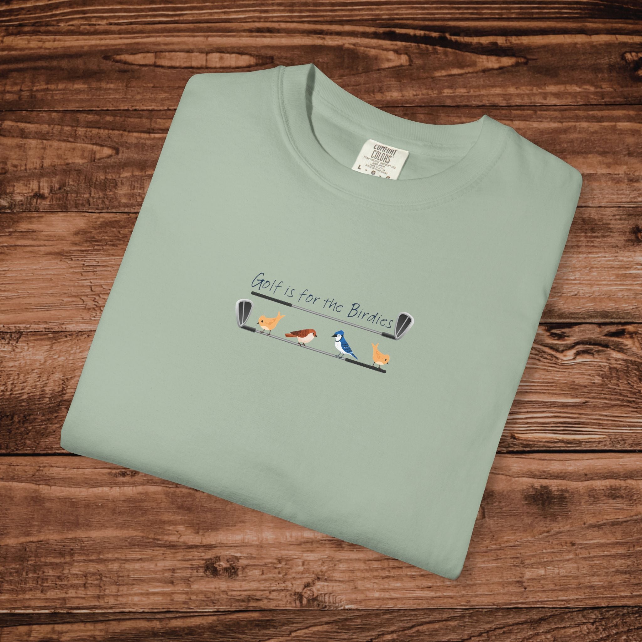 Golf is for the Birdies Tshirt | subtle golf and nature design | Golf theme summer tee