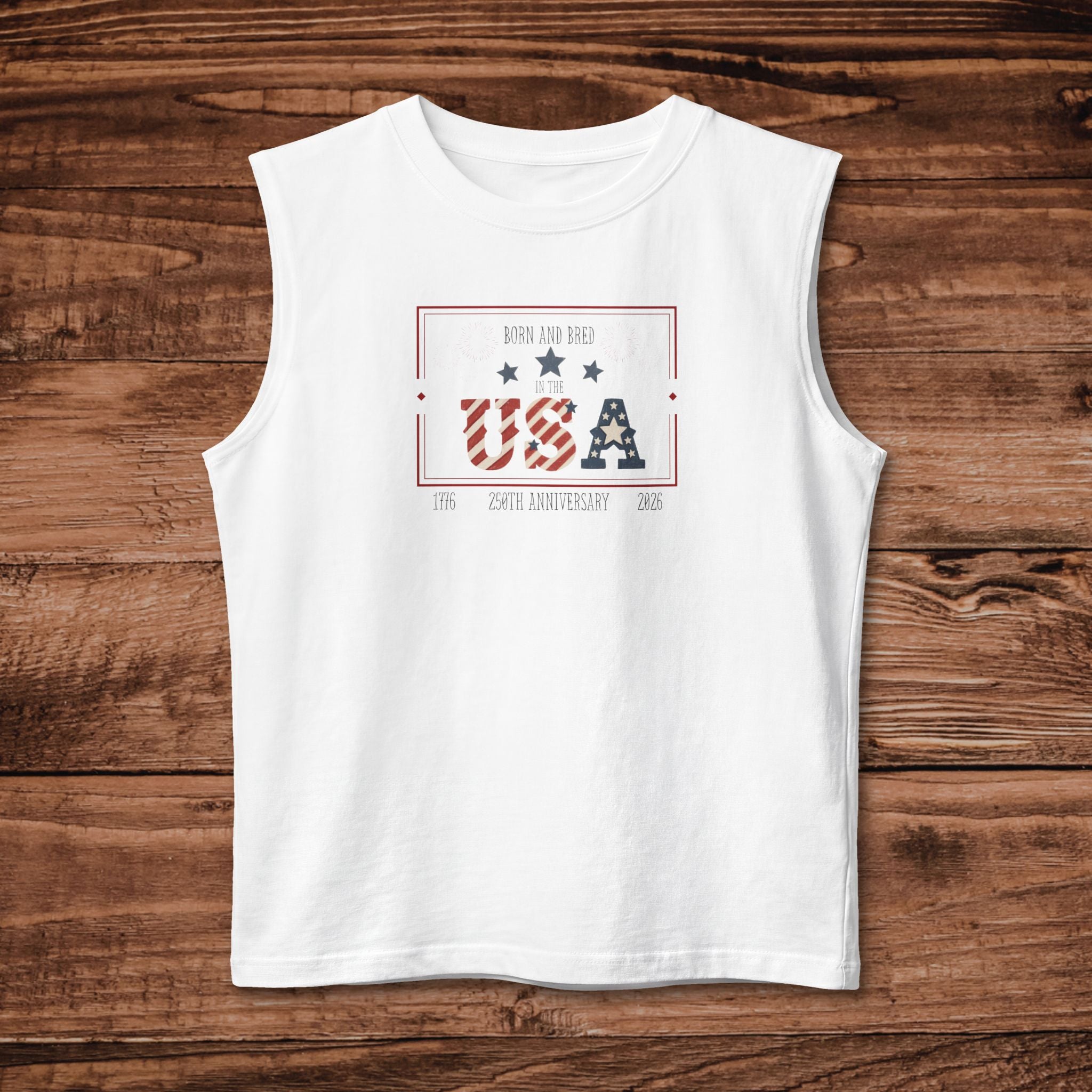 USA 250th Anniversary Tank Top Muscle Tee