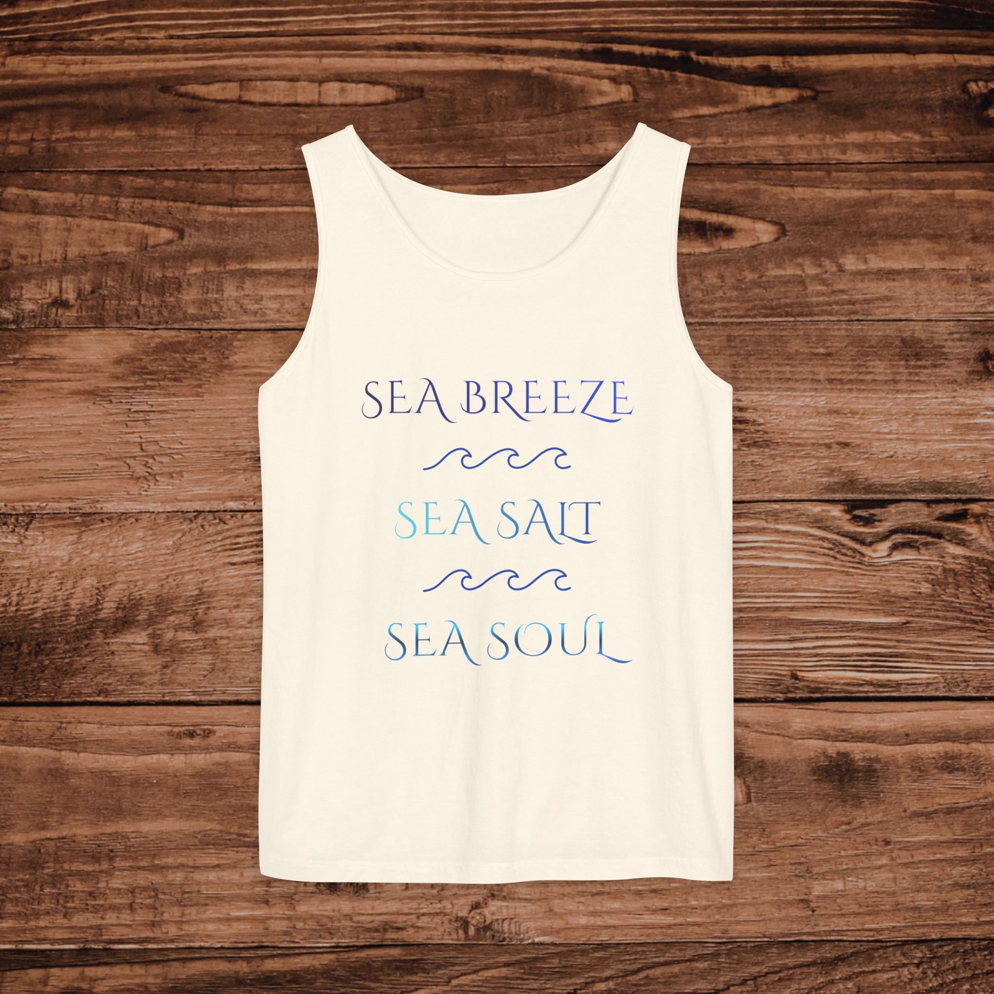 Sea Breeze Sea Salt Sea Soul tank top