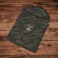 Embroidered Unashamed Camo Hoodie, Aesthetic Christian Camouflage Sweatshirt, American Faith Pullover Sweater