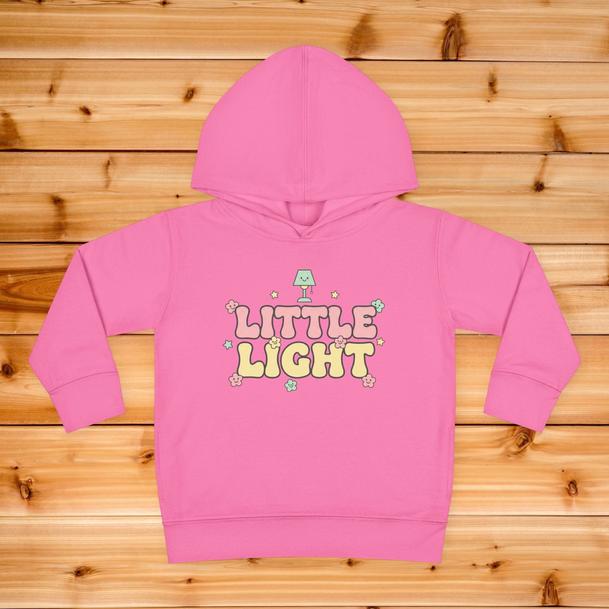 Little Light toddler hoodie | kids pullover with lamp graphic