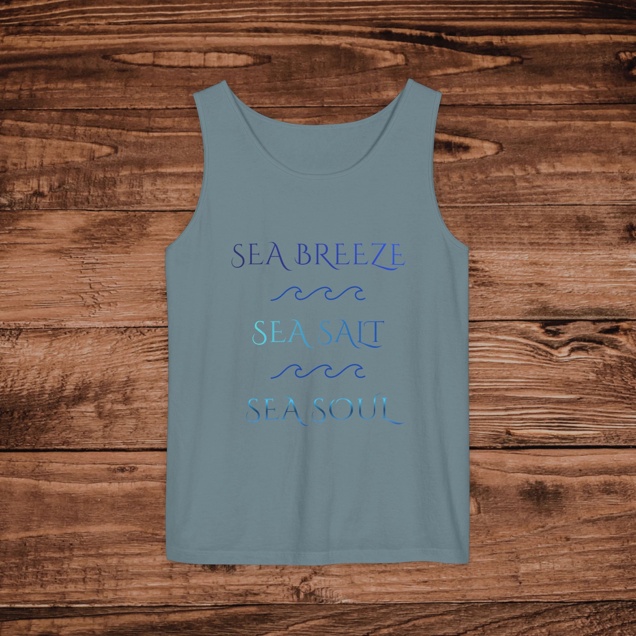 Sea Breeze Sea Salt Sea Soul tank top