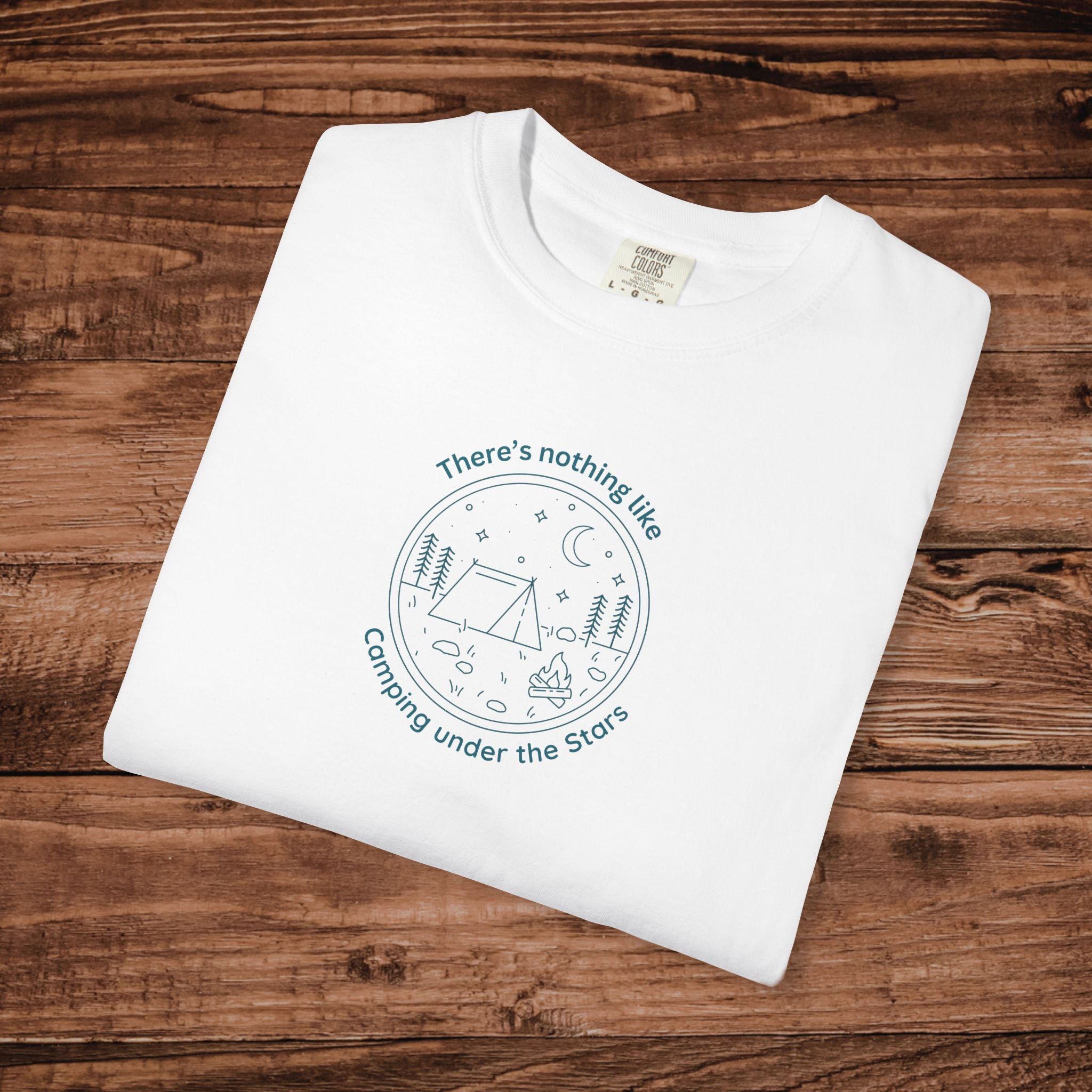 Camping under the Stars T-shirt | minimal nature graphic