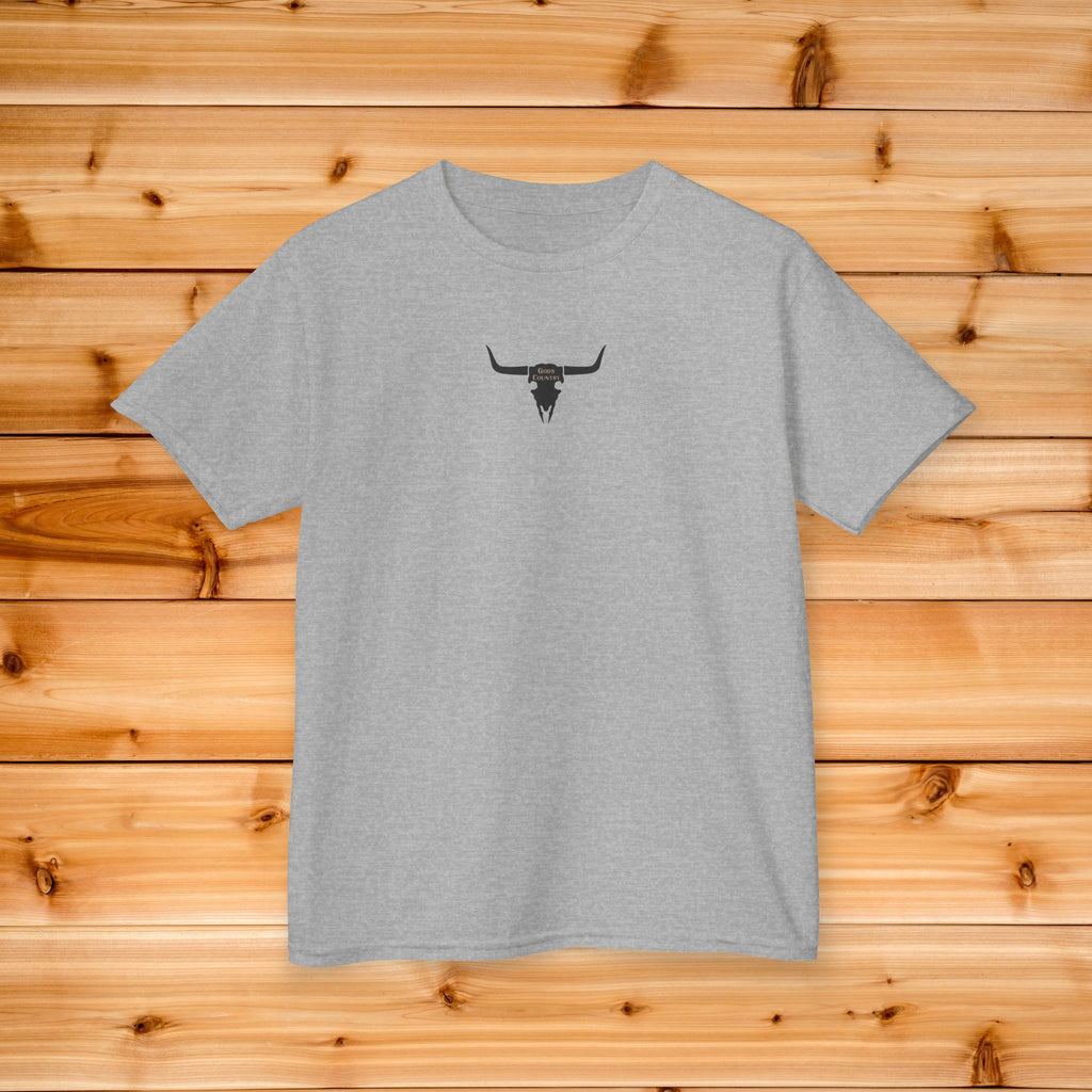 Cowboy Culture Gods Country Kids Tee | Front and Back Graphics