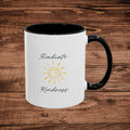 Radiate Happiness Sun Accent Coffee Mug