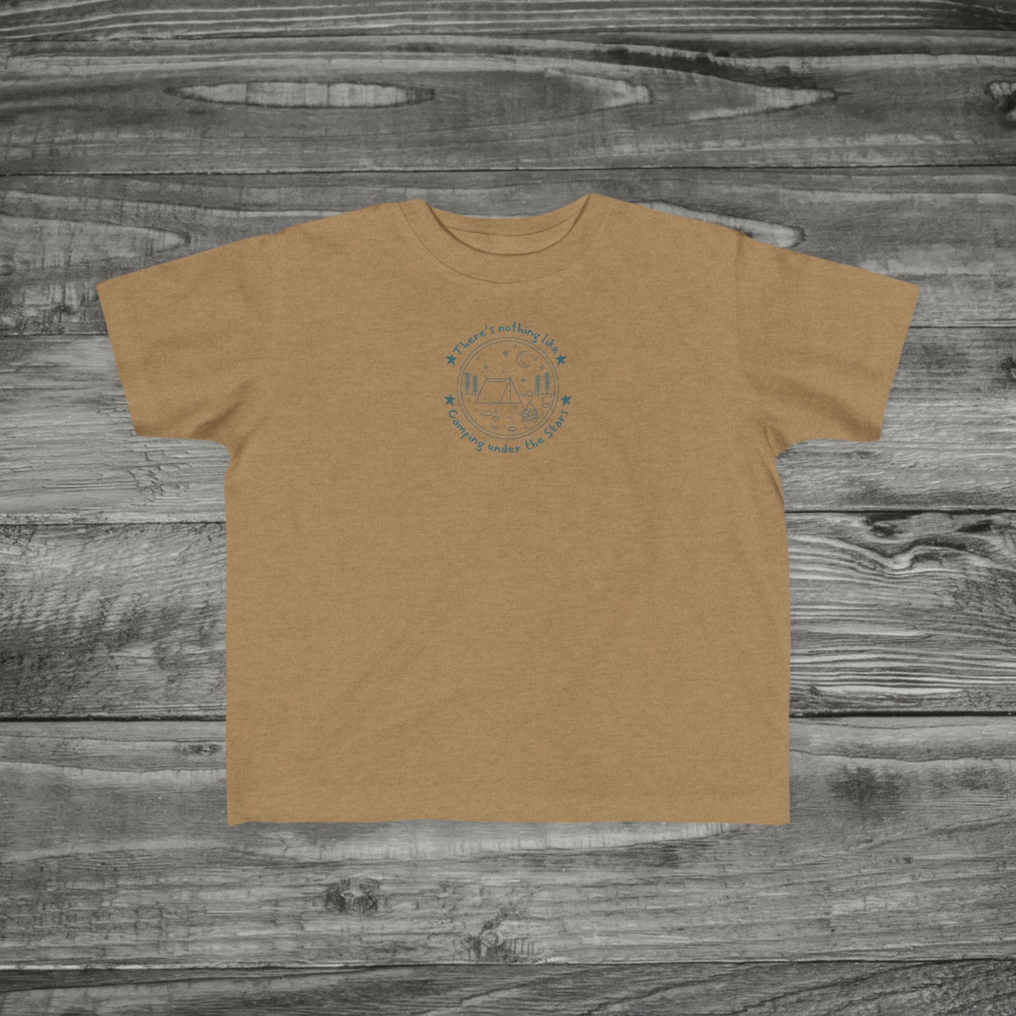 Toddler camping Tshirt | Mini Cabin Shirt