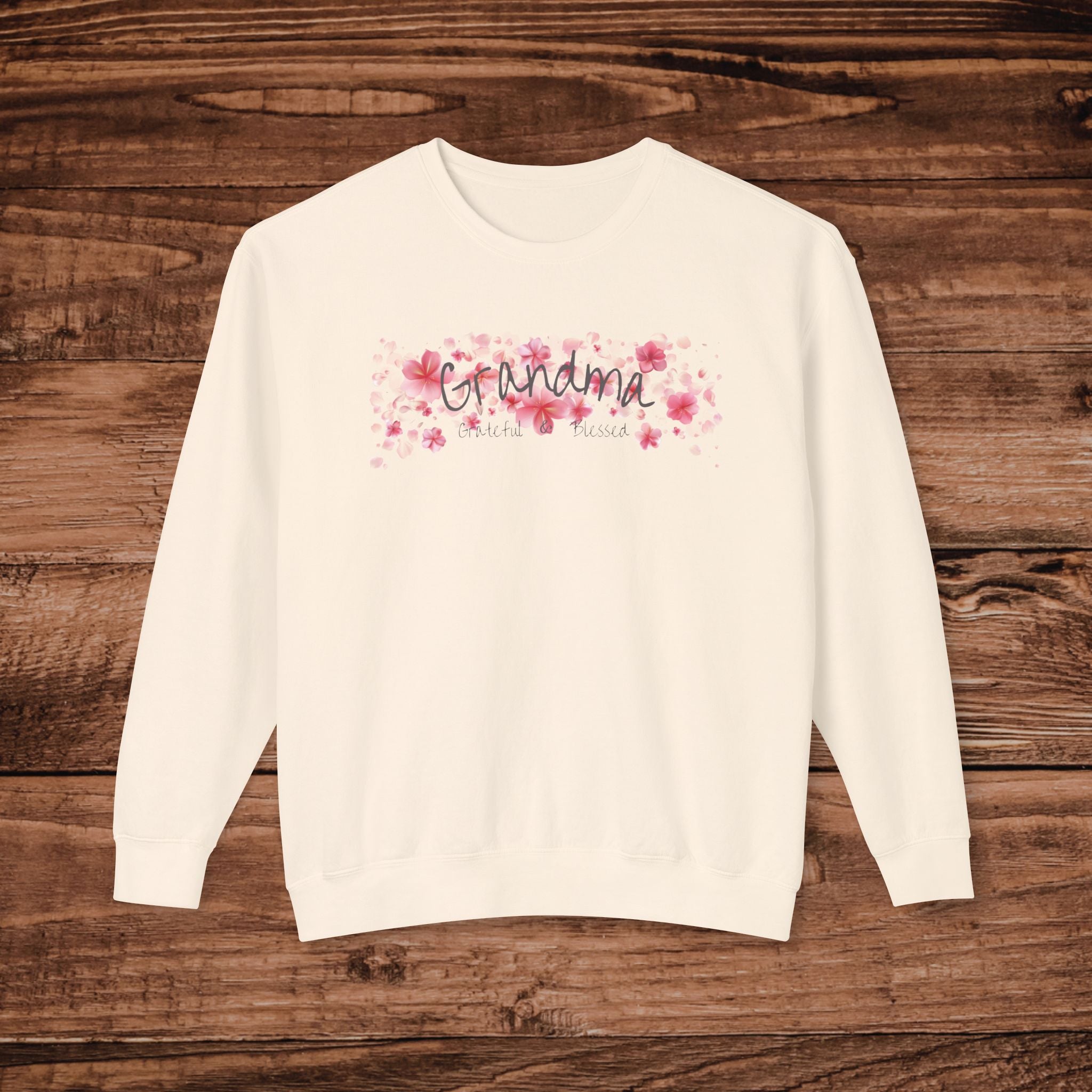 Grandma Floral Crewneck Sweatshirt