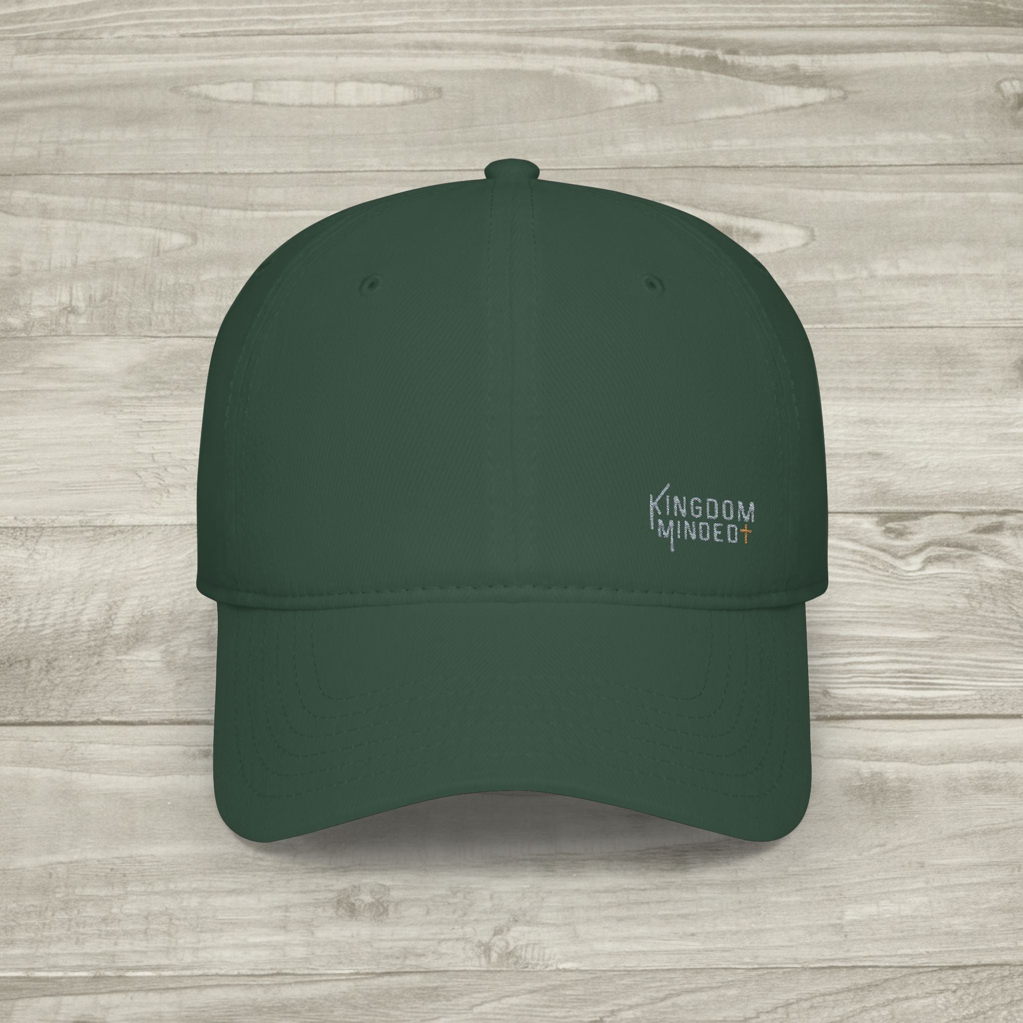 Kingdom Minded Embroidered Hat, Christian Aesthetic Baseball Cap, Minimalist Faith Hat, Religious Streetwear hat, Embroidered Cross Cap