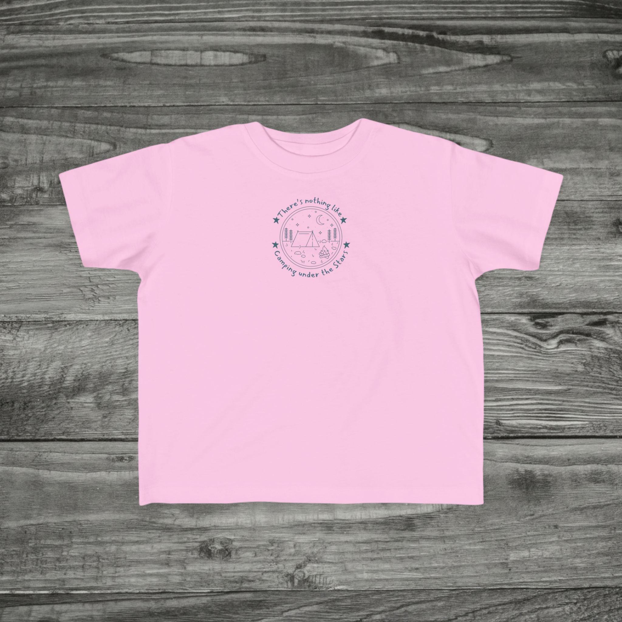 Toddler camping Tshirt | Mini Cabin Shirt