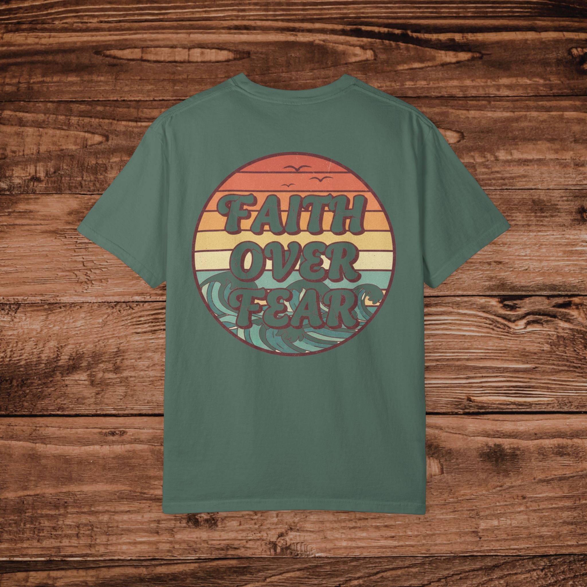Faith Over Fear T-shirt | Inspirational Christian Tee