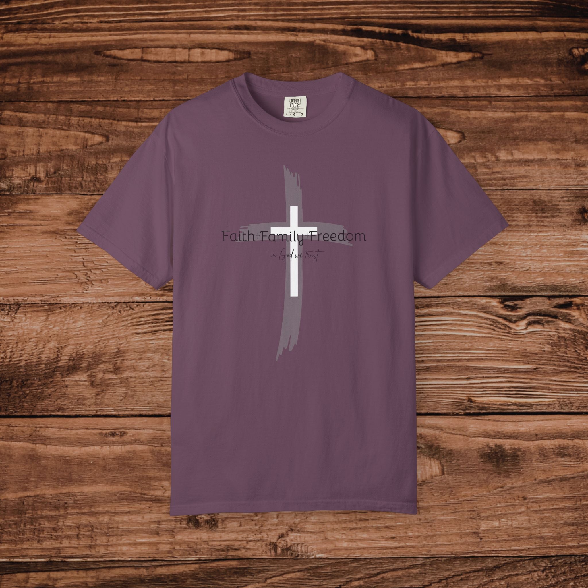 Faith Family Freedom Cross T-Shirt