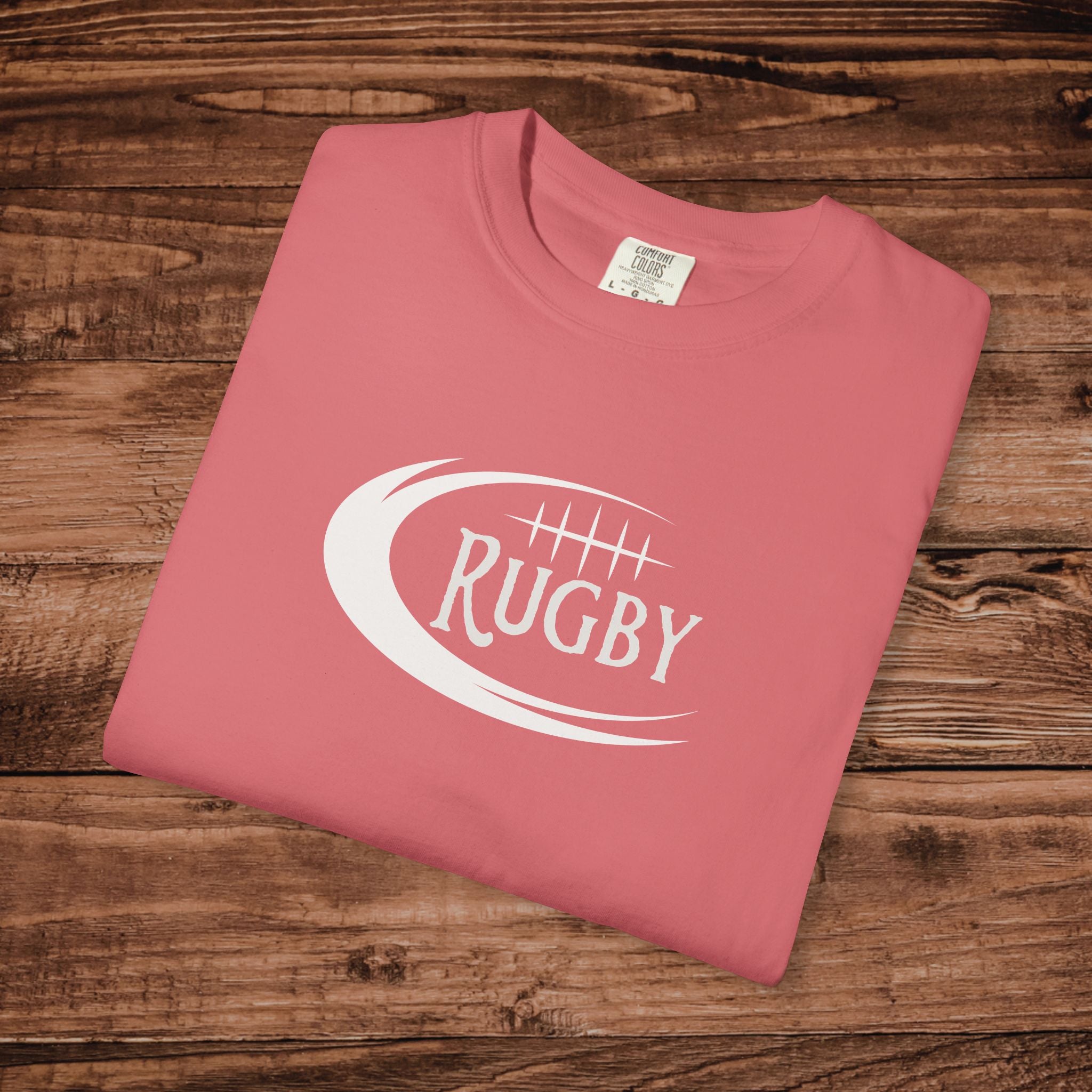 Rugby Graphic T-Shirt, Vintage Style Rugby Player Tee, Retro Collegiate Sports Shirt, Aesthetic Rugby Top, Rugby Fan Gift Tee