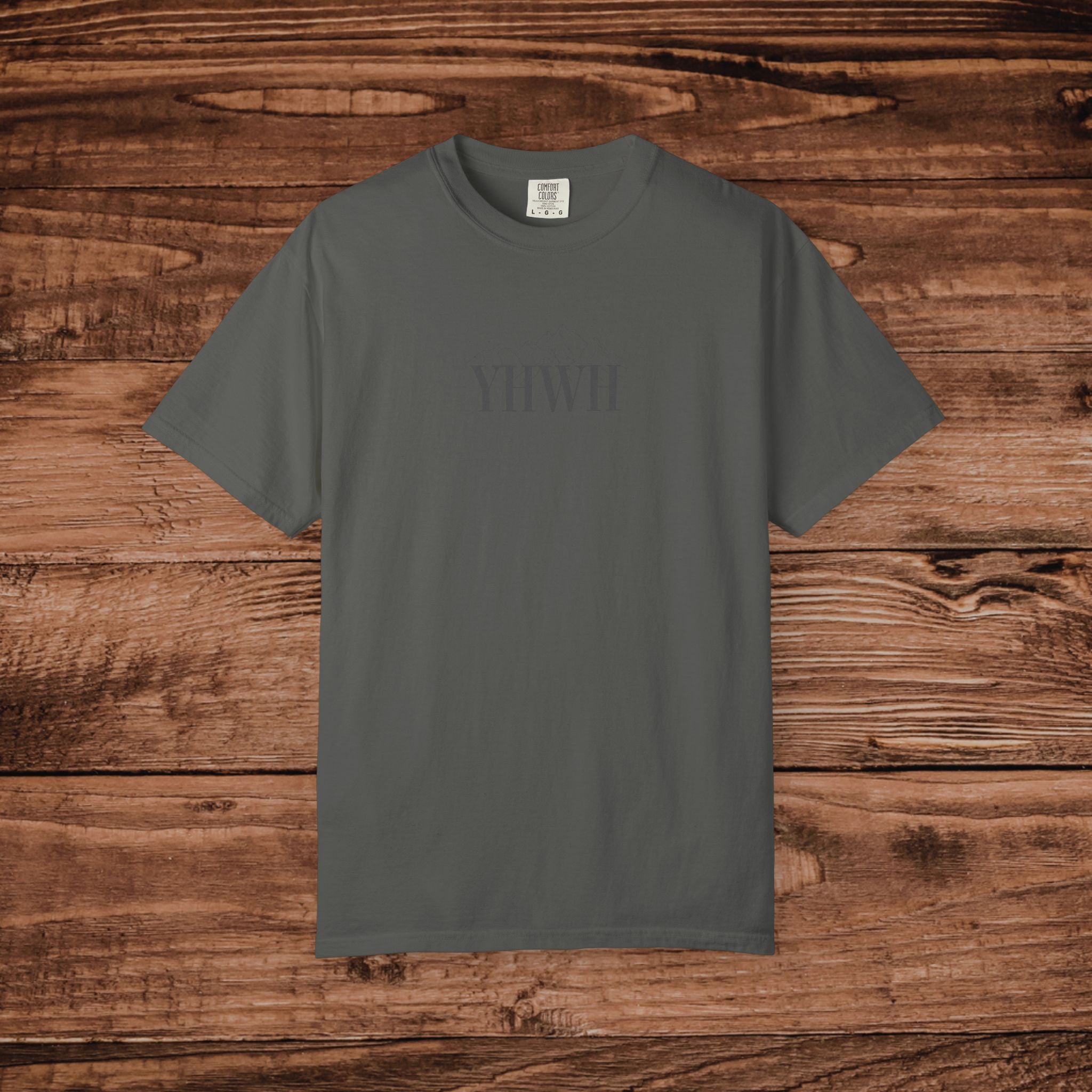 YHWH Shirt, Yahweh Hebrew Tee, Christian Minimalist T-shirt, Names of God Apparel, Biblical Typography Shirt | Faith Based Gift for Women