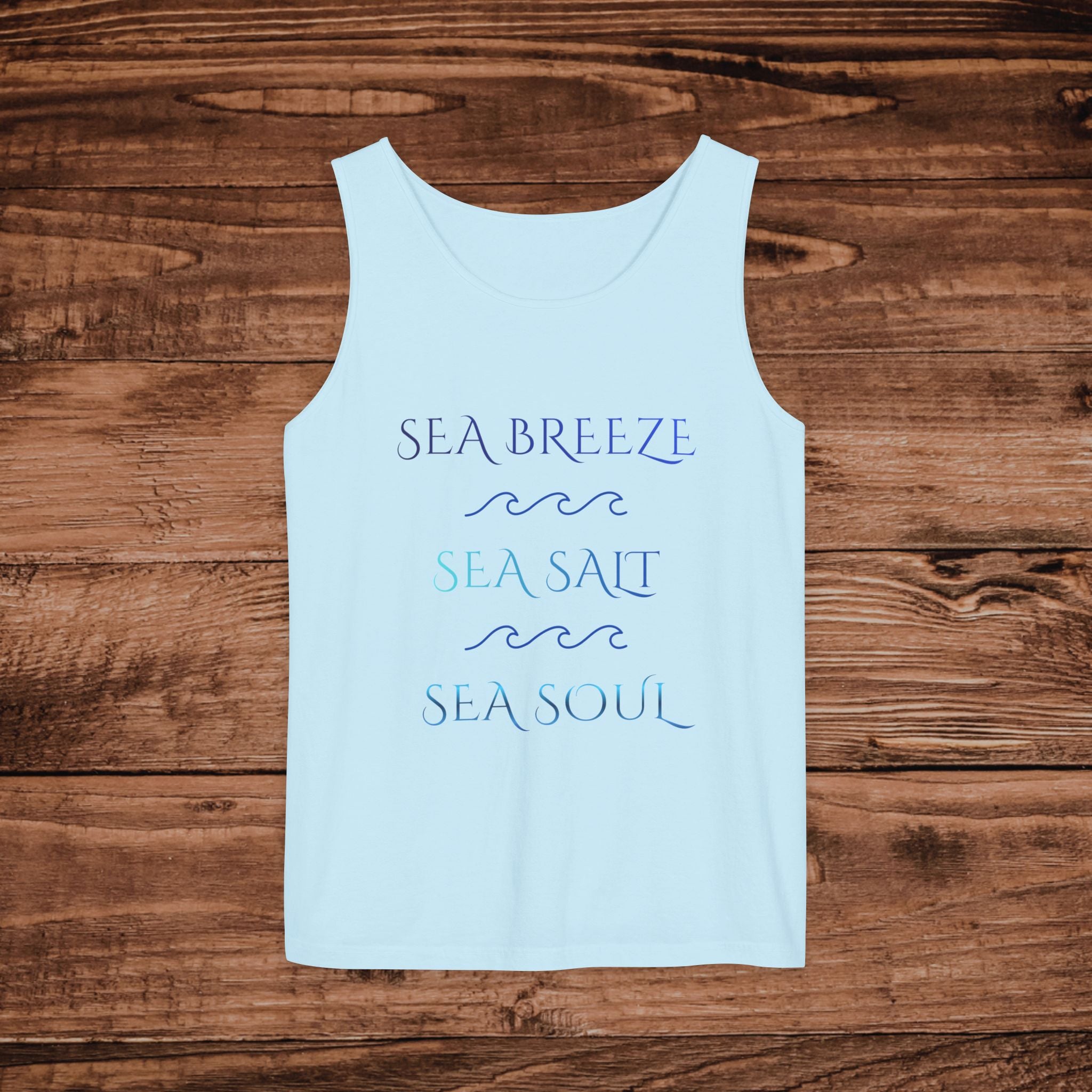 Sea Breeze Sea Salt Sea Soul tank top