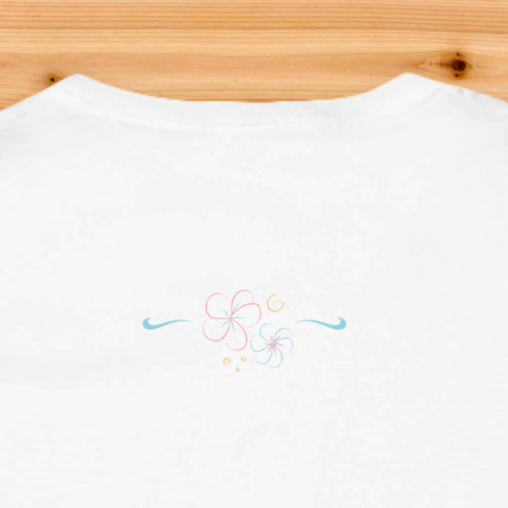 Shine pastel Girls Tee | floral
