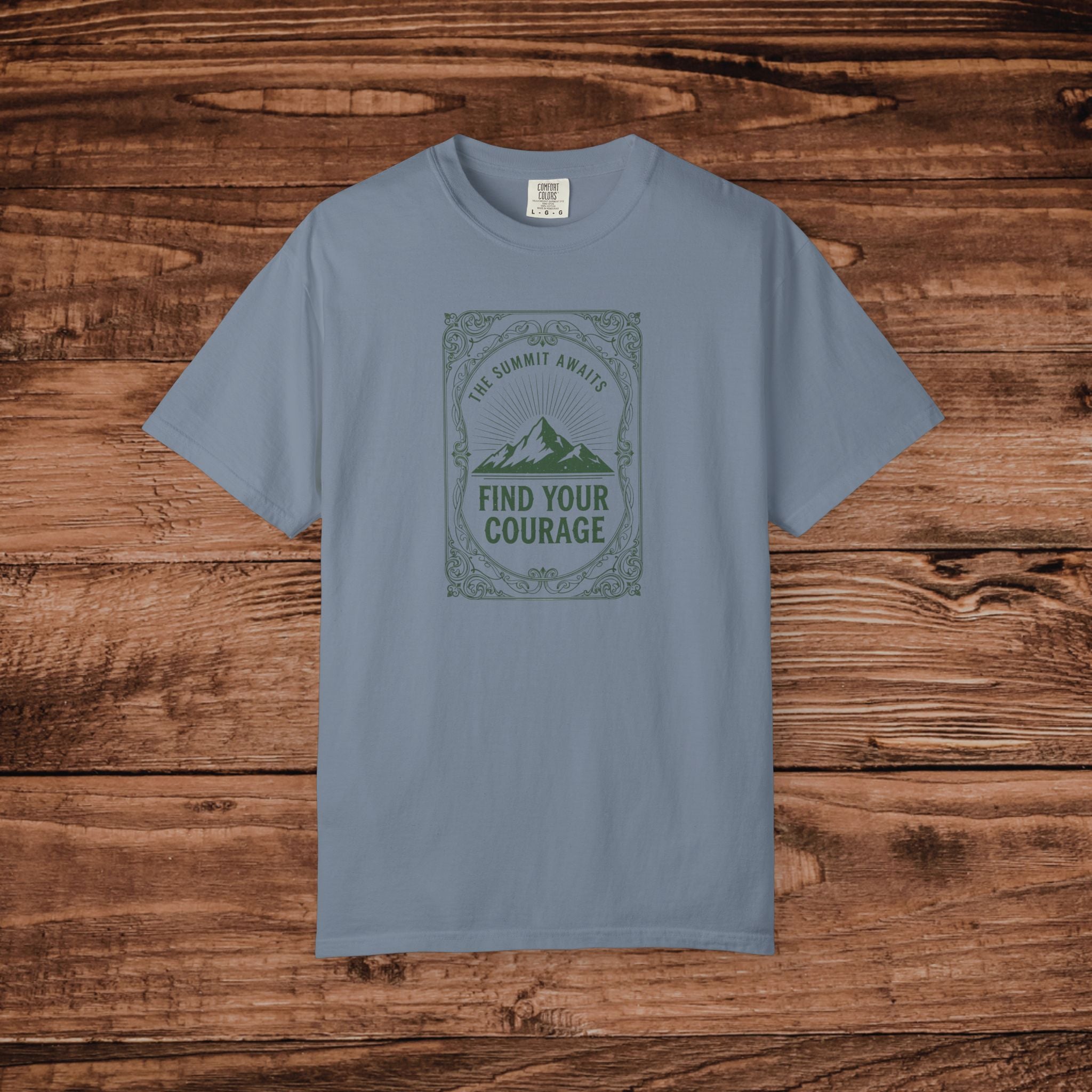 Find Your Courage T-shirt | Inspirational Typography Tee
