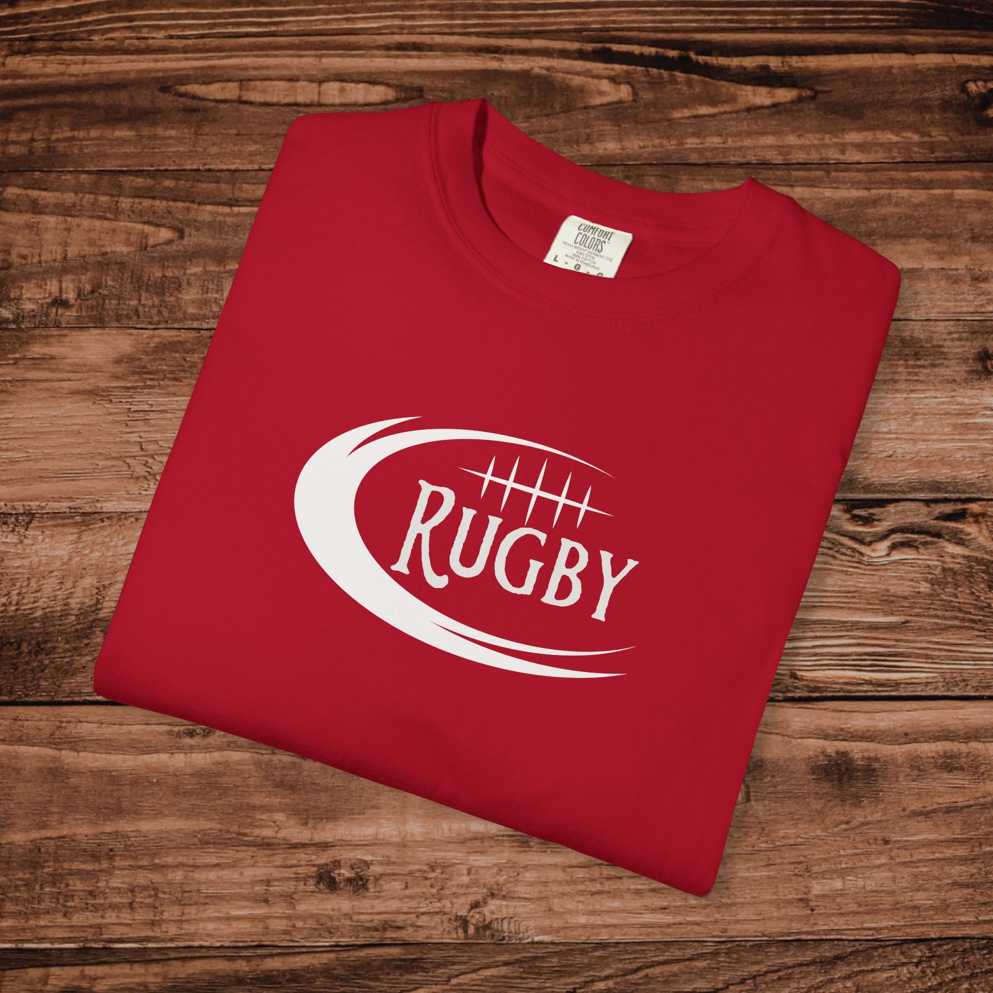 Rugby Graphic T-Shirt, Vintage Style Rugby Player Tee, Retro Collegiate Sports Shirt, Aesthetic Rugby Top, Rugby Fan Gift Tee