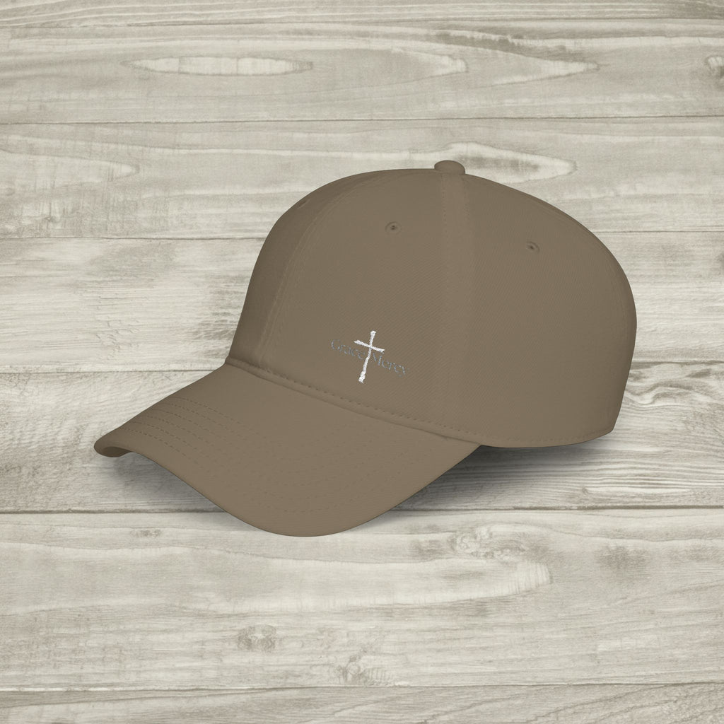 Embroidered Grace and Mercy Hat, Christian Aesthetic Baseball Cap, Minimalist Faith Hat, Religious Streetwear Headwear, Cross Cap