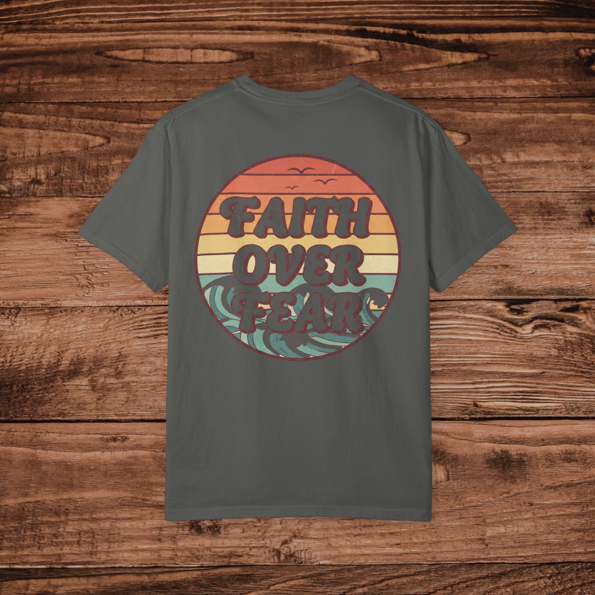 Faith Over Fear T-shirt | Inspirational Christian Tee