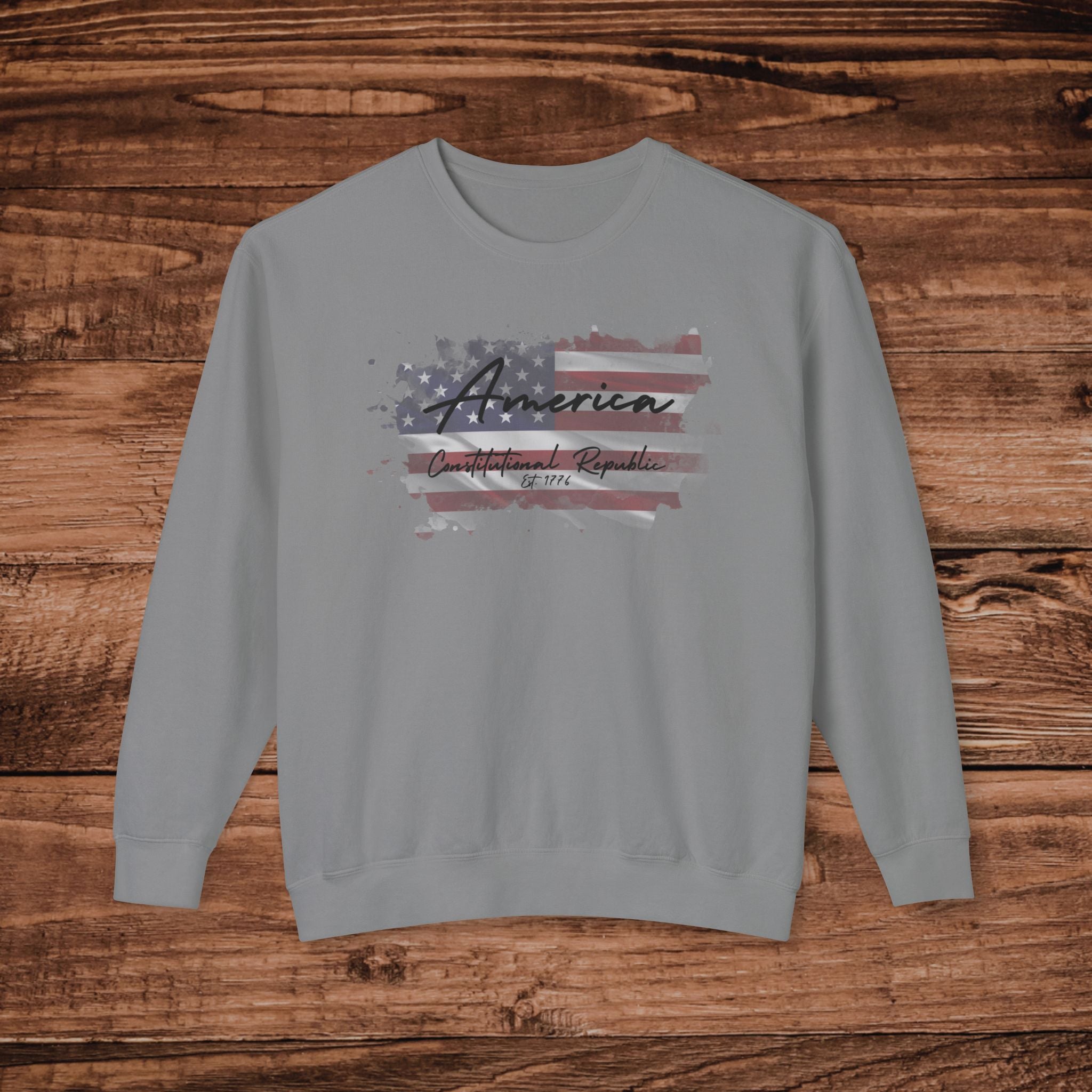 America Constitutional Republic Crewneck Sweatshirt