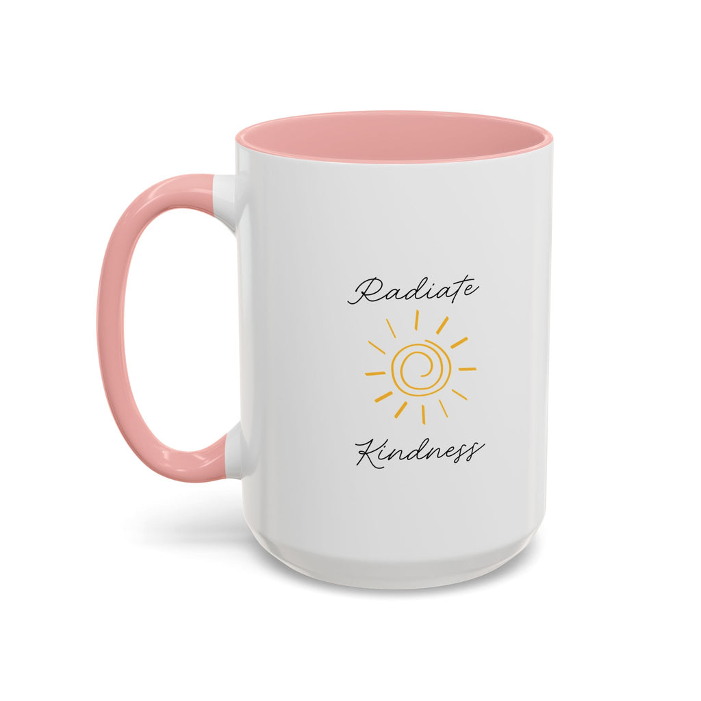 Radiate Happiness Sun Accent Coffee Mug