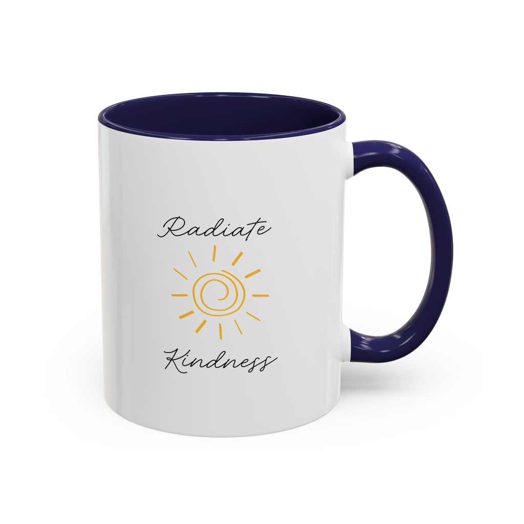 Radiate Happiness Sun Accent Coffee Mug