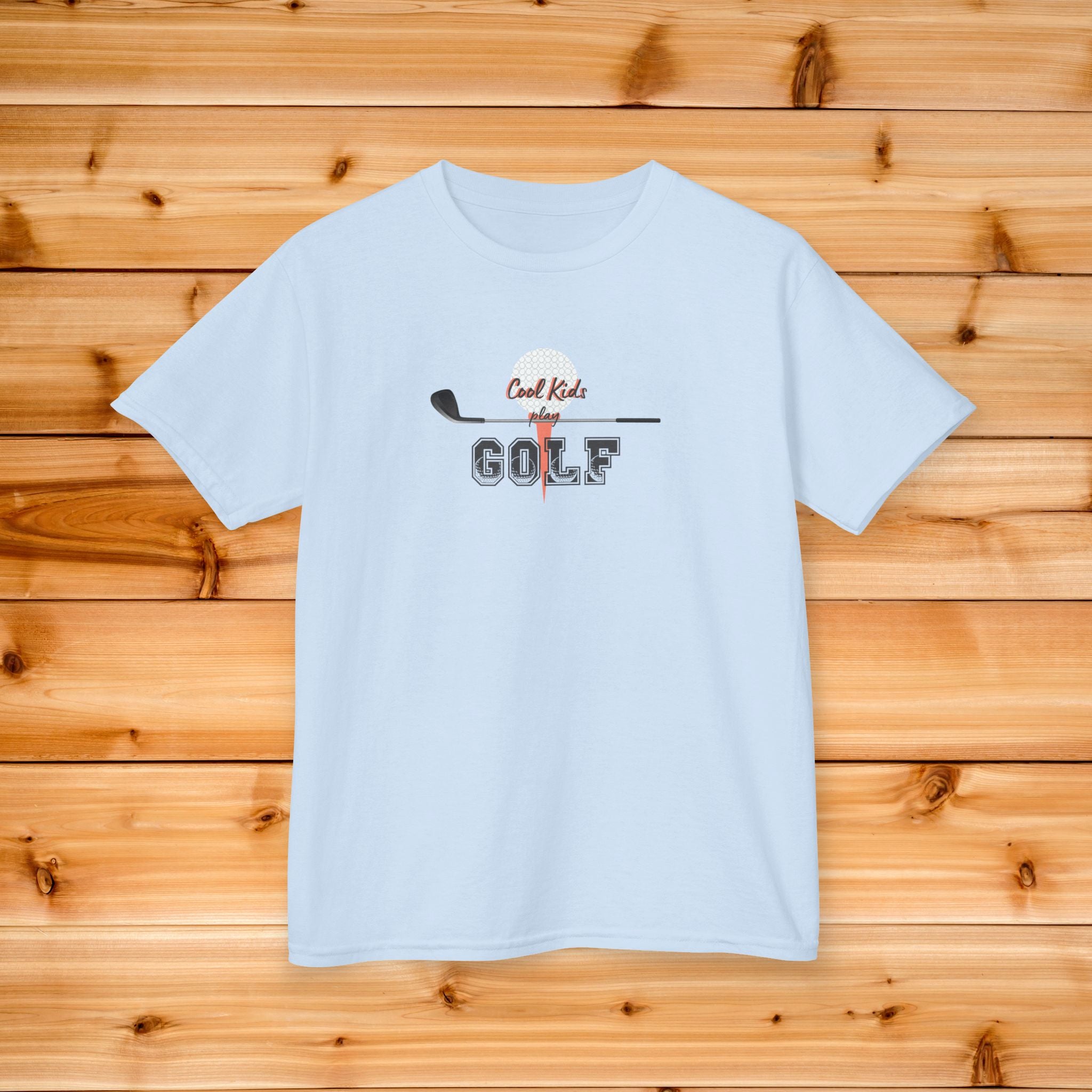 Cool Kids Play Golf Shirt, Junior Golfer Graphic Tee, Toddler Golfing T-shirt, Youth Country Club Apparel, Minimalist Golf Gift for Kids