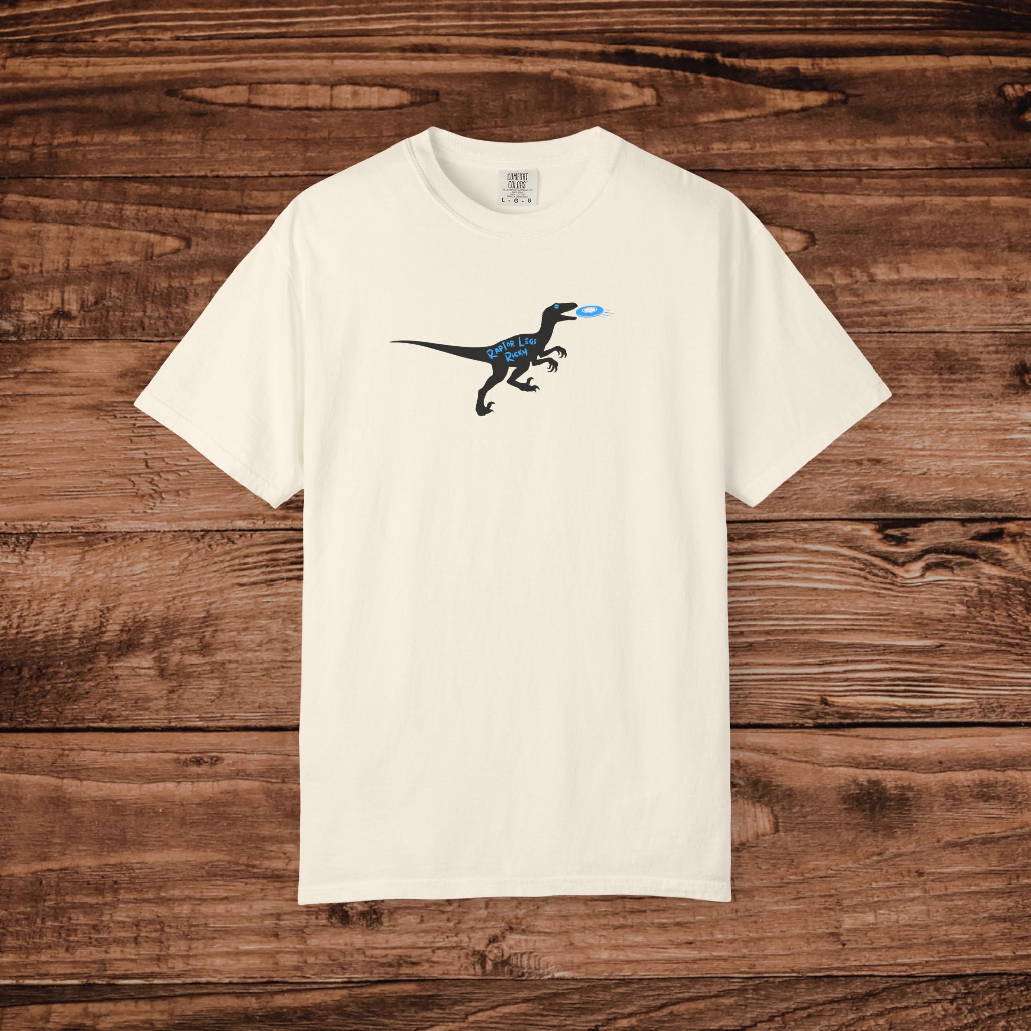 Raptor Legs Ricky Tshirt, Frolfing Tee, Frisbee Sports Tshirt, Summer Sports Funny Tee, Frolfing Summer Graphic Tshirt