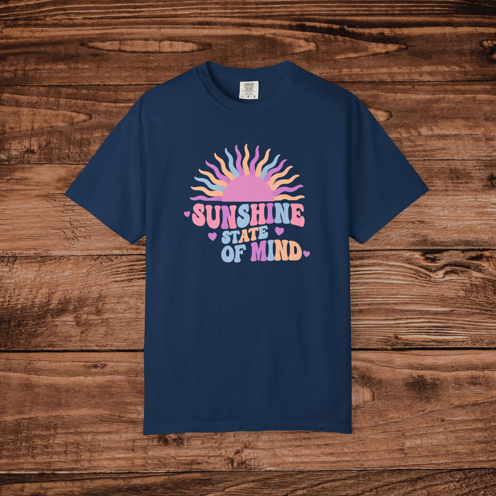 Sunshine State of Mind T-Shirt | Retro Sunset Tee