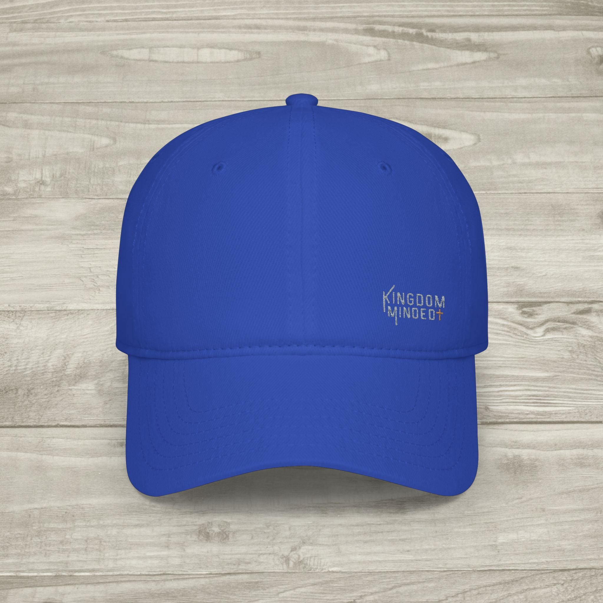 Kingdom Minded Embroidered Hat, Christian Aesthetic Baseball Cap, Minimalist Faith Hat, Religious Streetwear hat, Embroidered Cross Cap