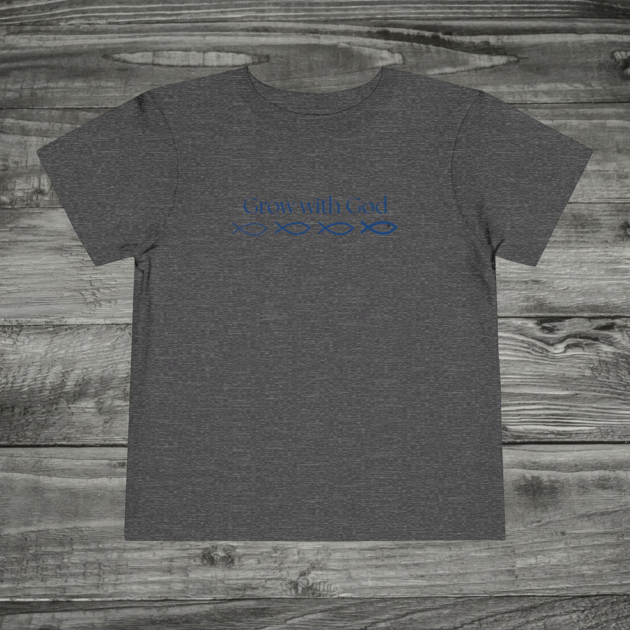 Toddler Grow with God Tee, Toddler Christian Tshirt, Sunday School Outfit, Cute Jesus tshirt for Boys and Girls