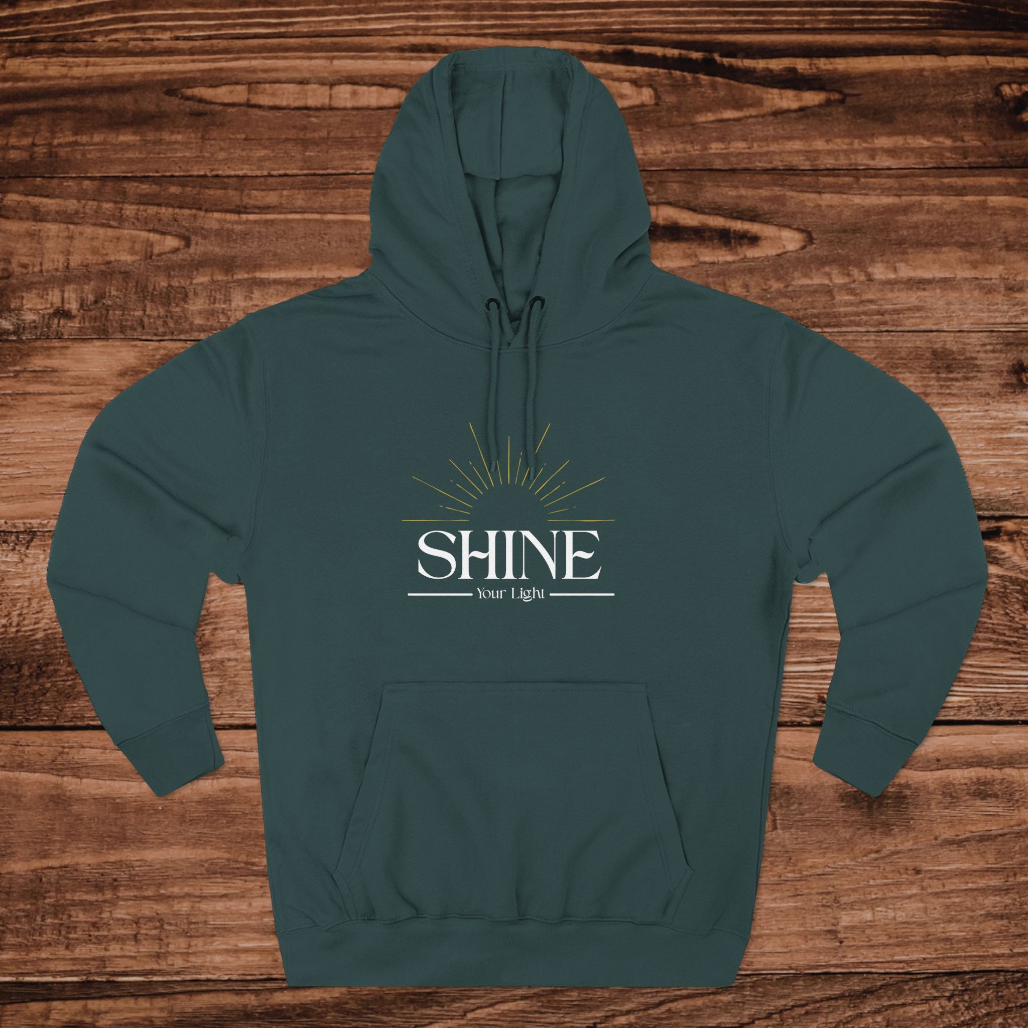 Shine Your Light Faith Hoodie | Christian Inspirational Hoodie