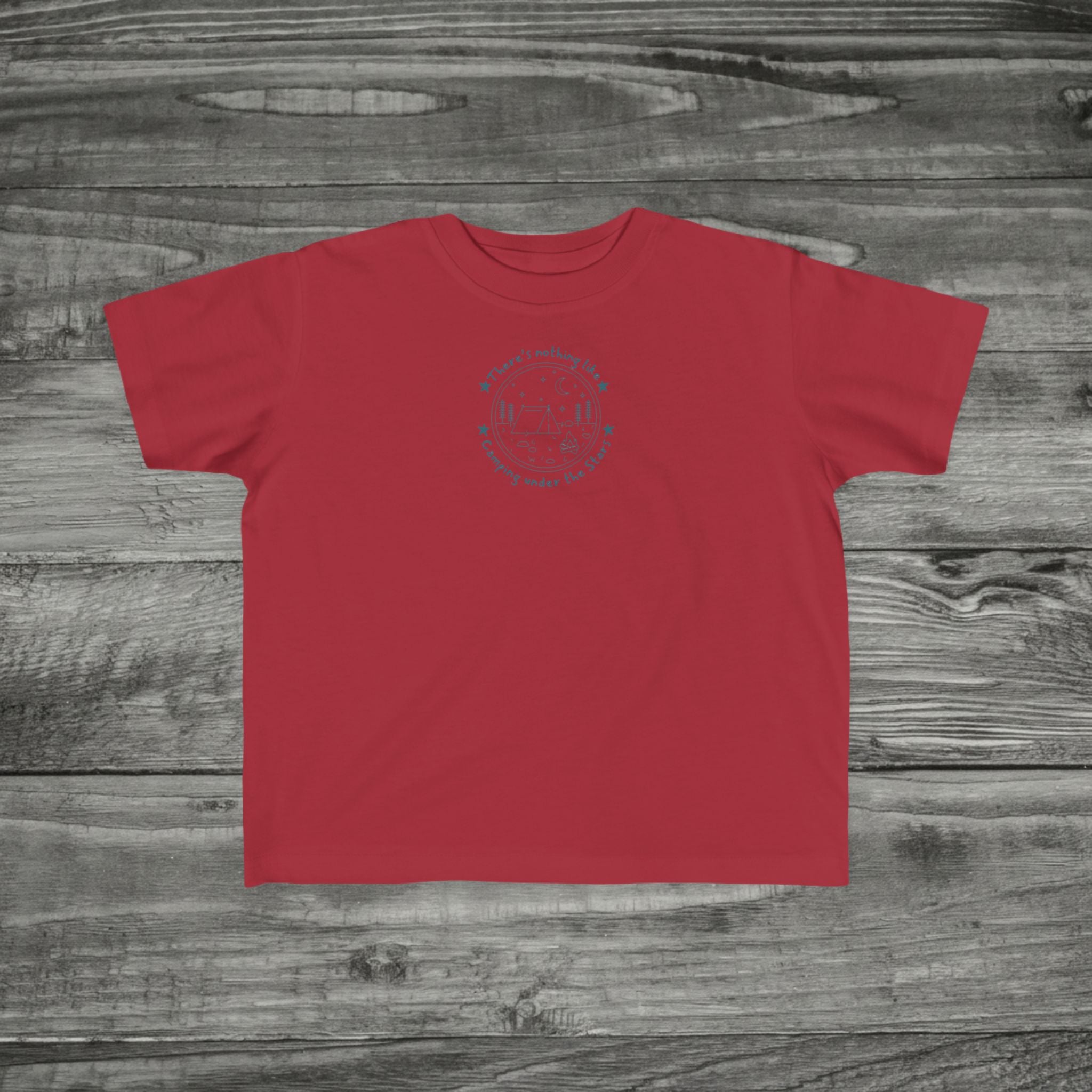 Toddler camping Tshirt | Mini Cabin Shirt