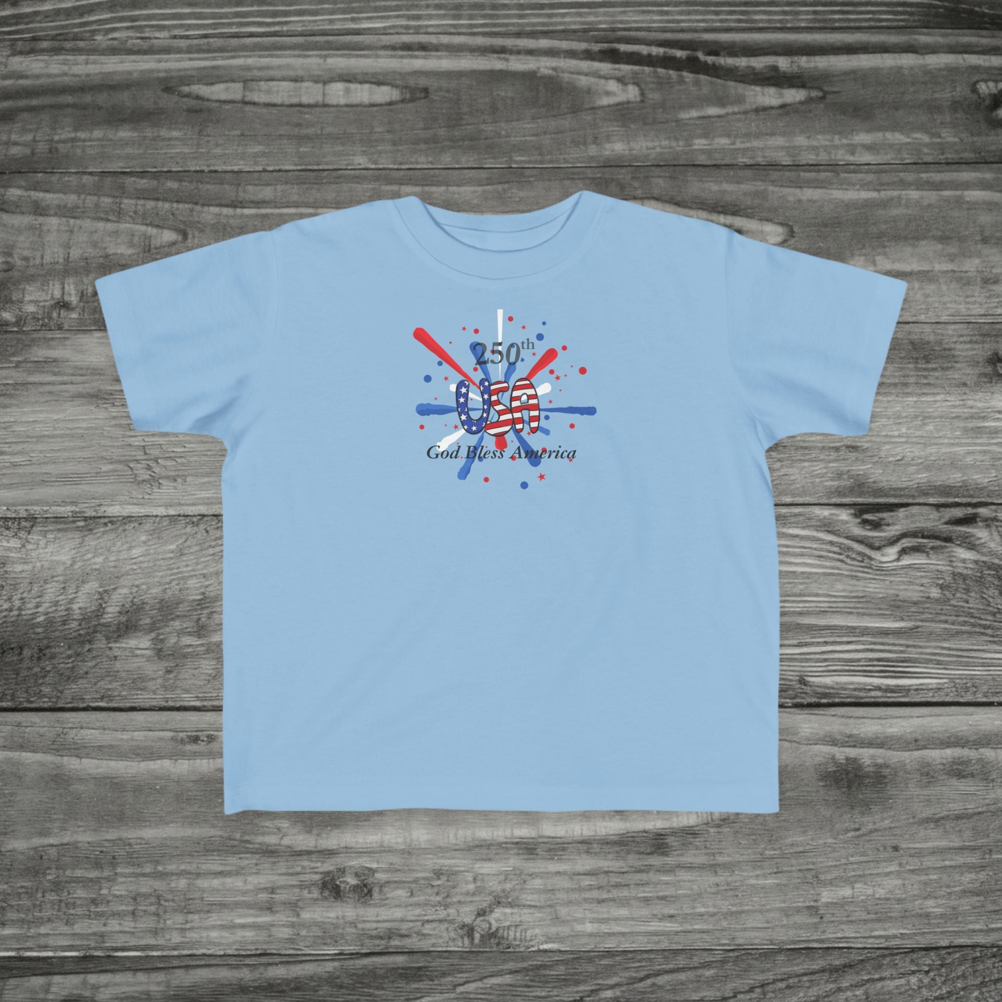 Toddler 250th USA Tee | 4th July Shirt