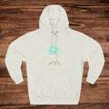 Flower Be Still Hoodie | minimal floral hoodie