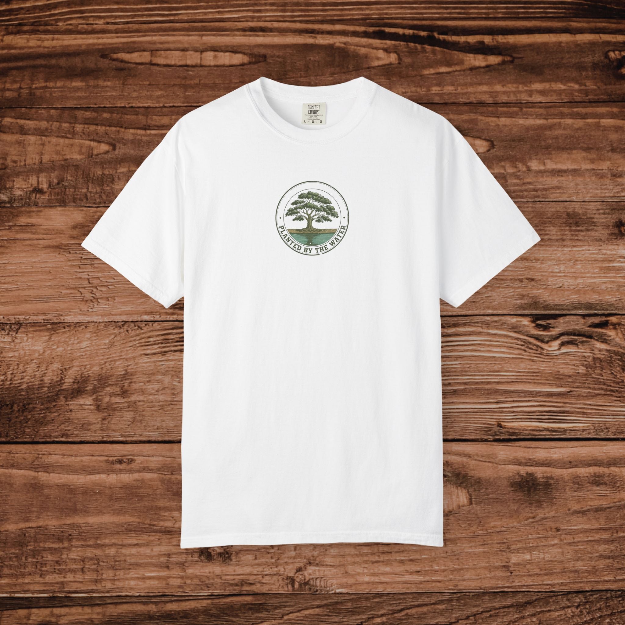 Bonsai Tree Circle Logo T-Shirt | Minimal Plant Graphic Tee