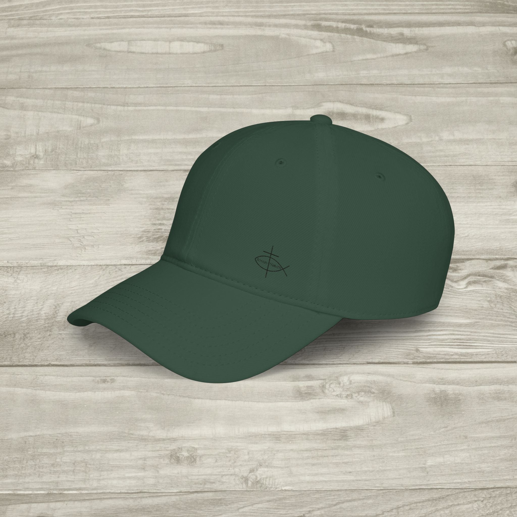 Embroidered Jesus Saves Cross Baseball Hat, Minimalist Christian Cap, Religious Faith Gift, Low Profile baseball Cotton Hat, Gospel Headwear