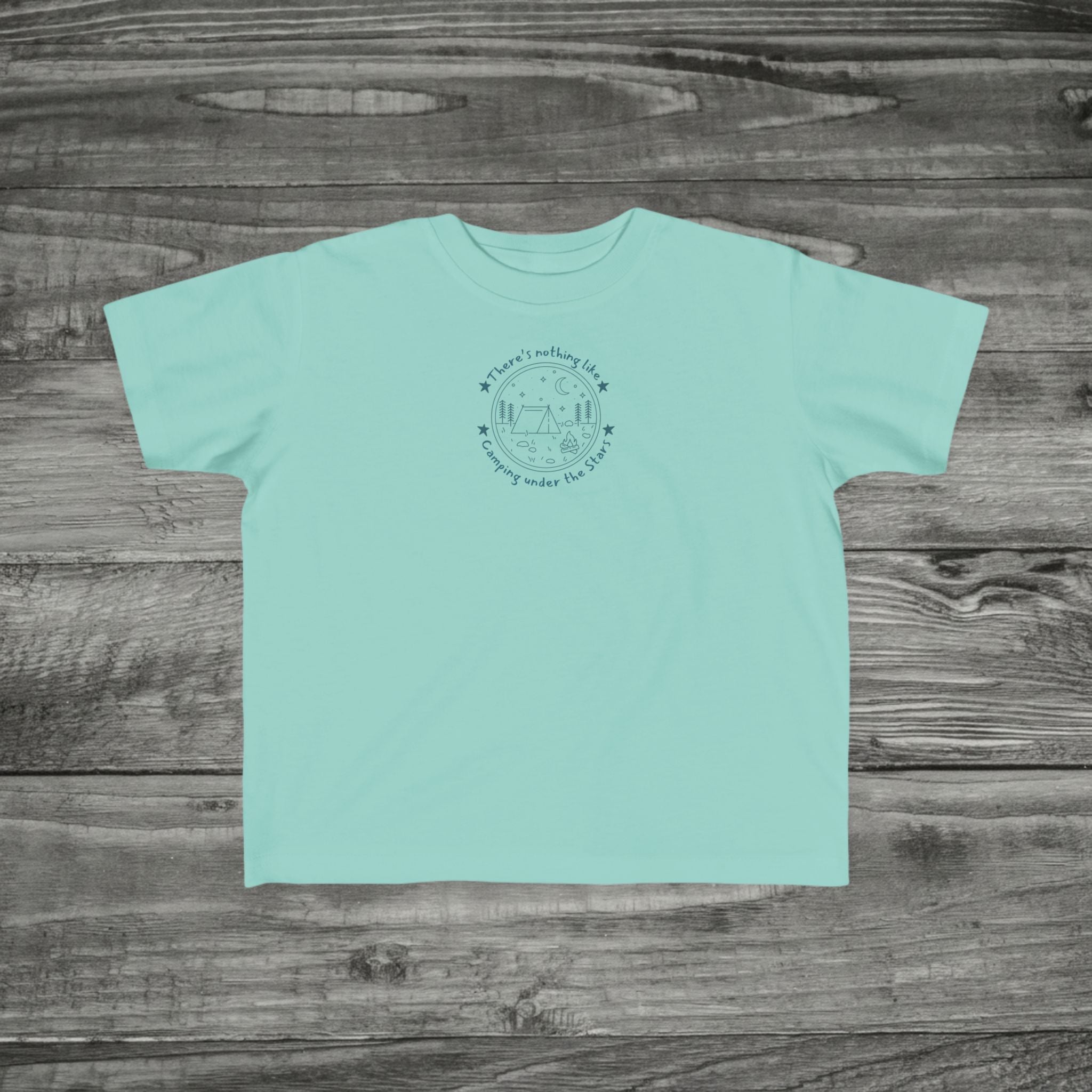 Toddler camping Tshirt | Mini Cabin Shirt