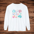 Seashell Lover Long Sleeve T-Shirt Pastel Shell motif