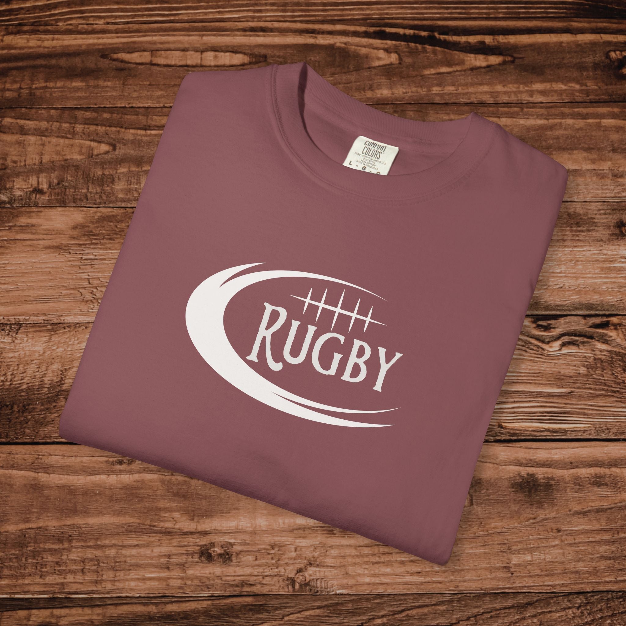 Rugby Graphic T-Shirt, Vintage Style Rugby Player Tee, Retro Collegiate Sports Shirt, Aesthetic Rugby Top, Rugby Fan Gift Tee