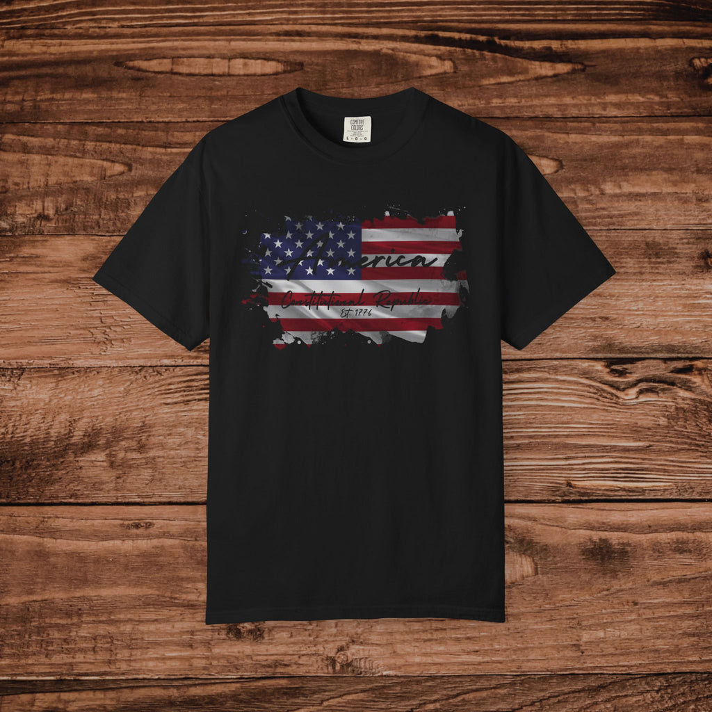 America Constitutional Republic T-shirt Patriotic USA