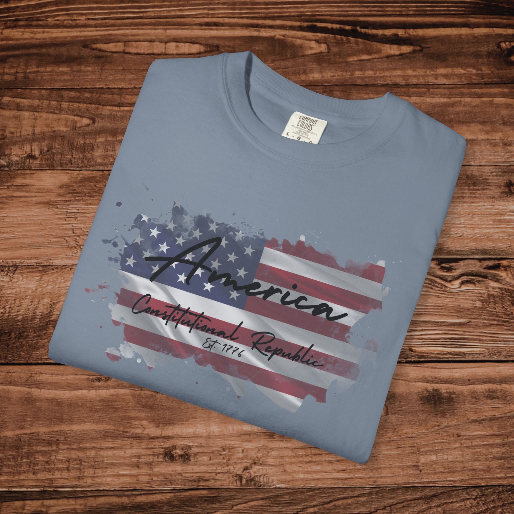 America Constitutional Republic T-shirt Patriotic USA