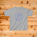 Girls Faith Tshirt | pastel floral swirl design
