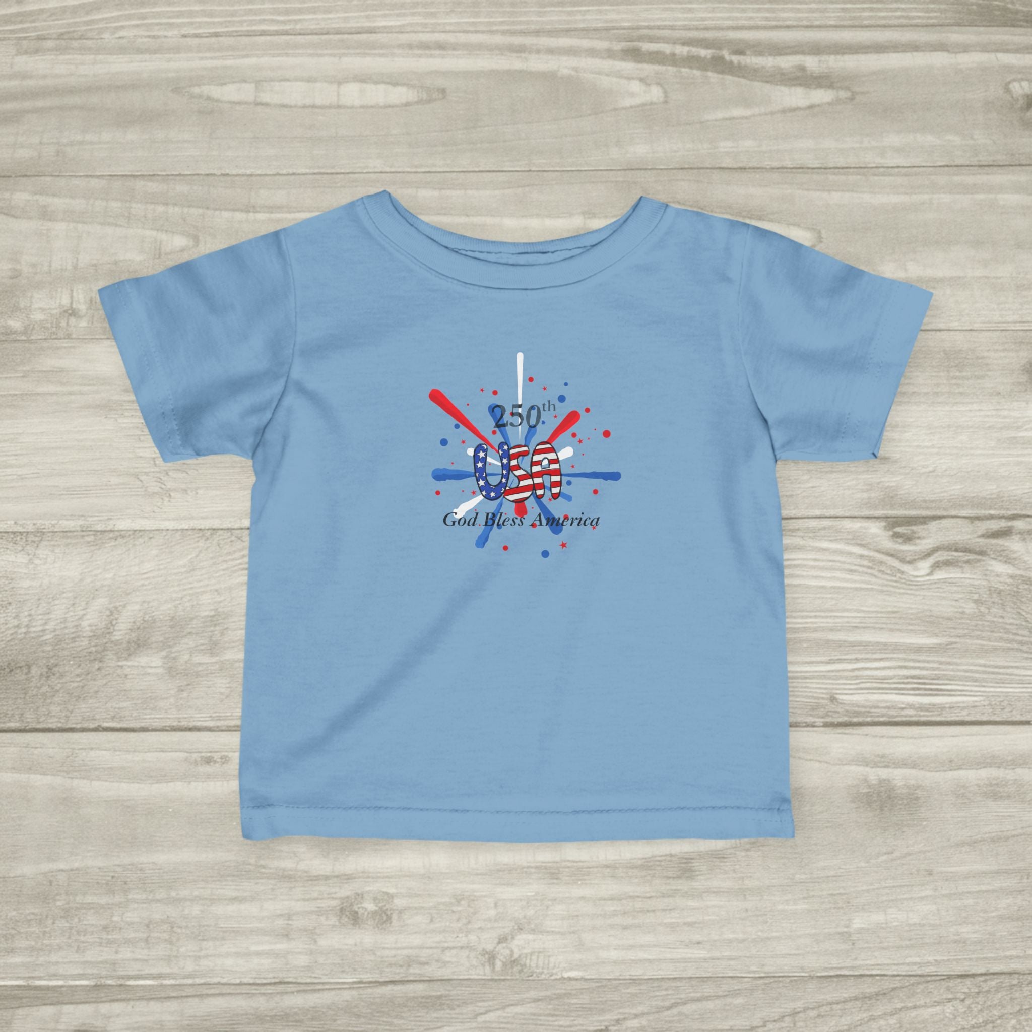 Infant Baby 250th USA | 4th of July Baby