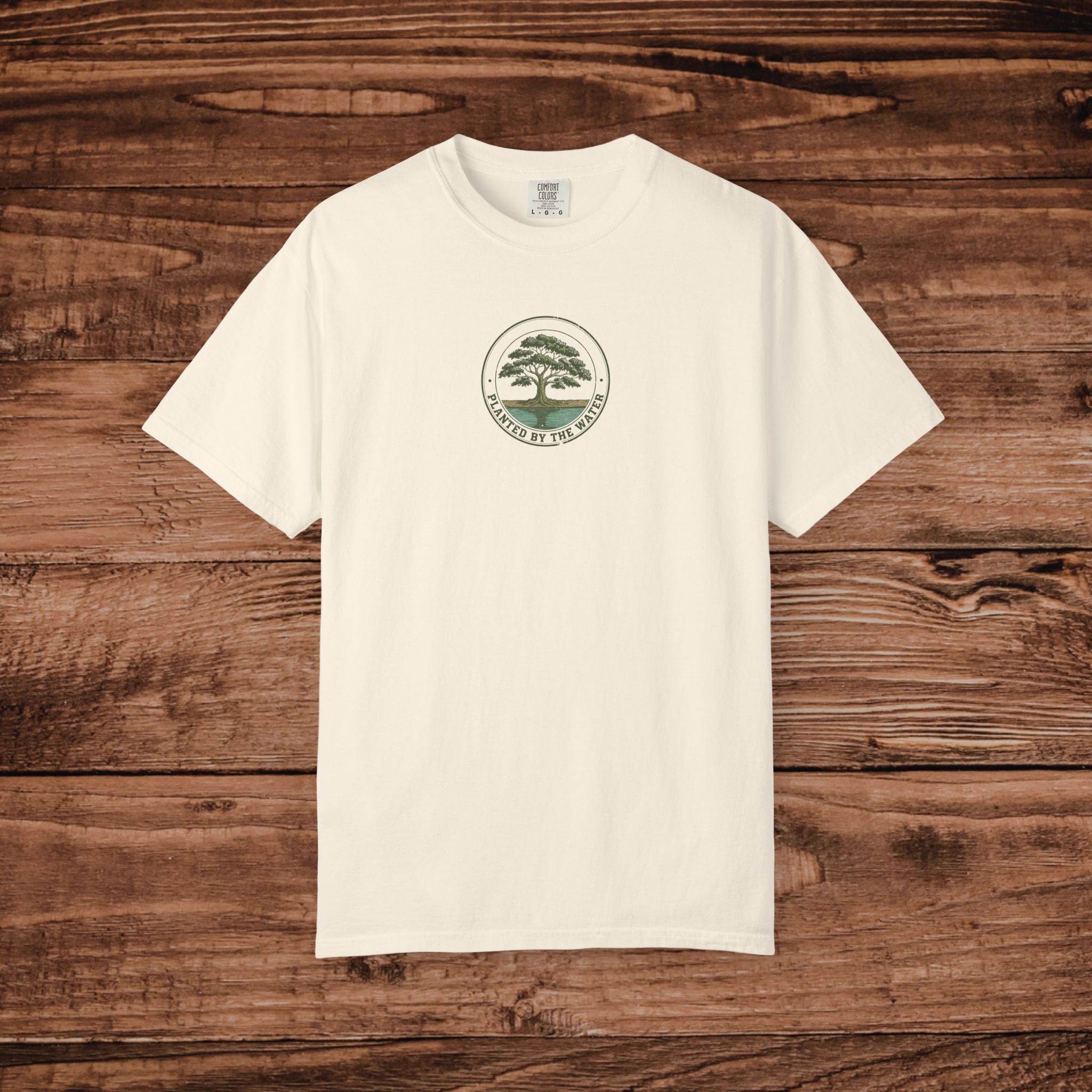 Bonsai Tree Circle Logo T-Shirt | Minimal Plant Graphic Tee