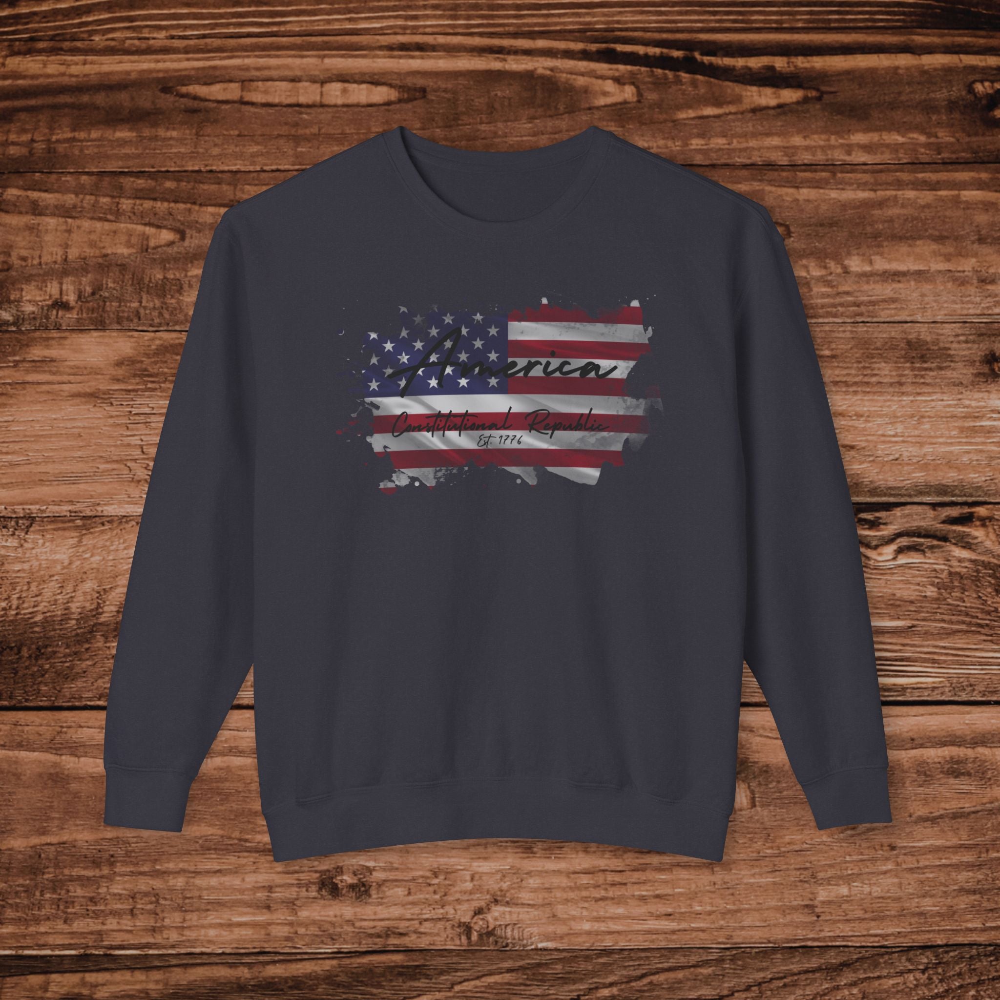 America Constitutional Republic Crewneck Sweatshirt