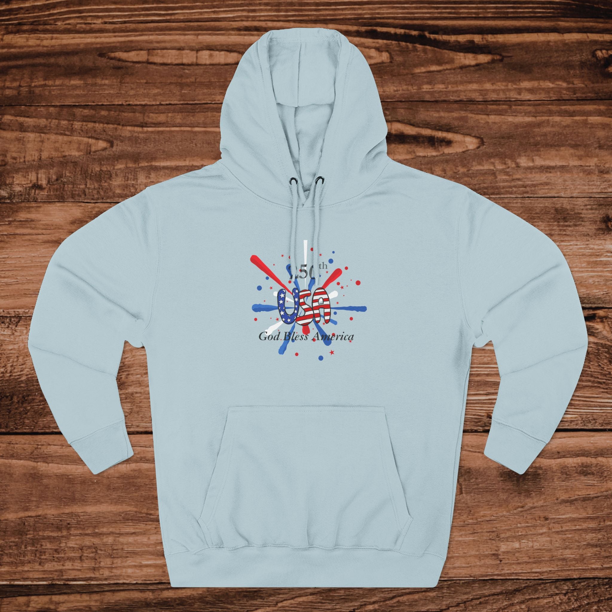 250th America Hoodie | 4th of July patriotic design
