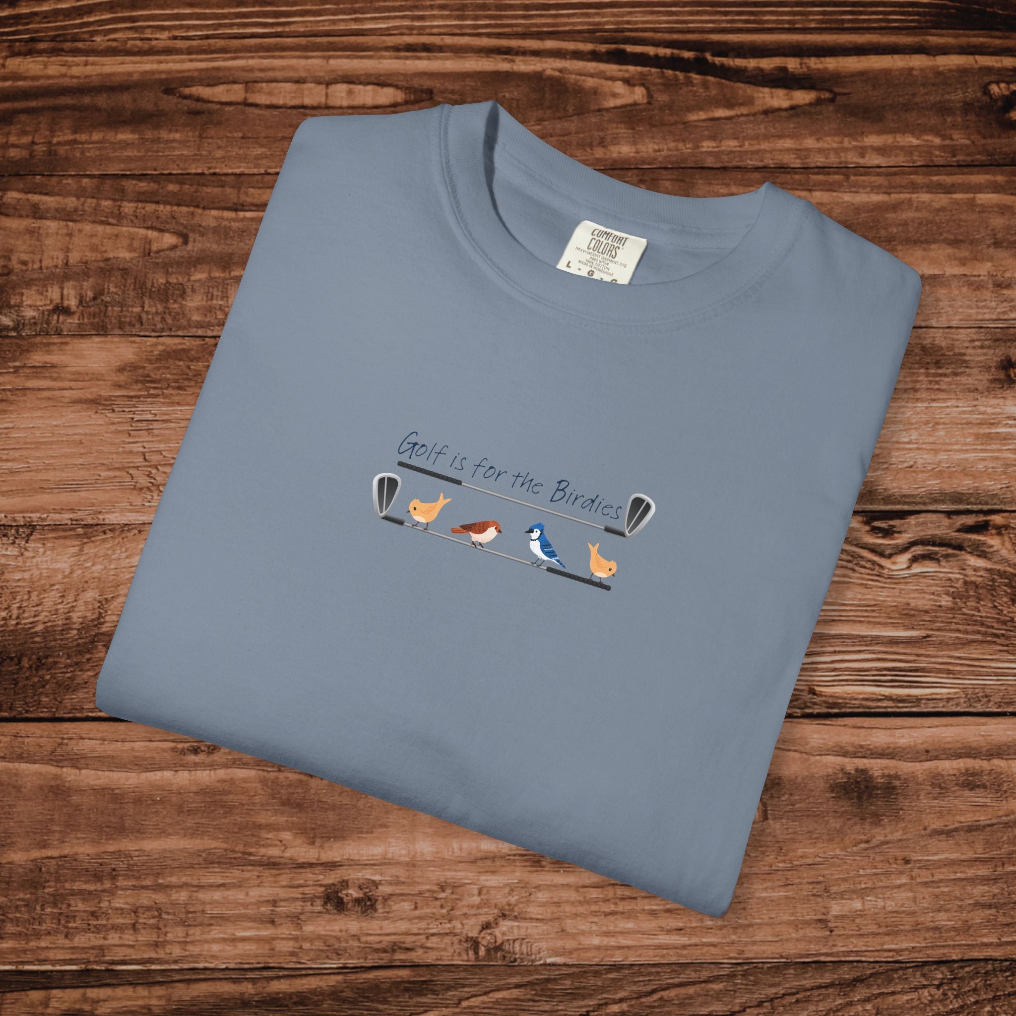Golf is for the Birdies Tshirt | subtle golf and nature design | Golf theme summer tee