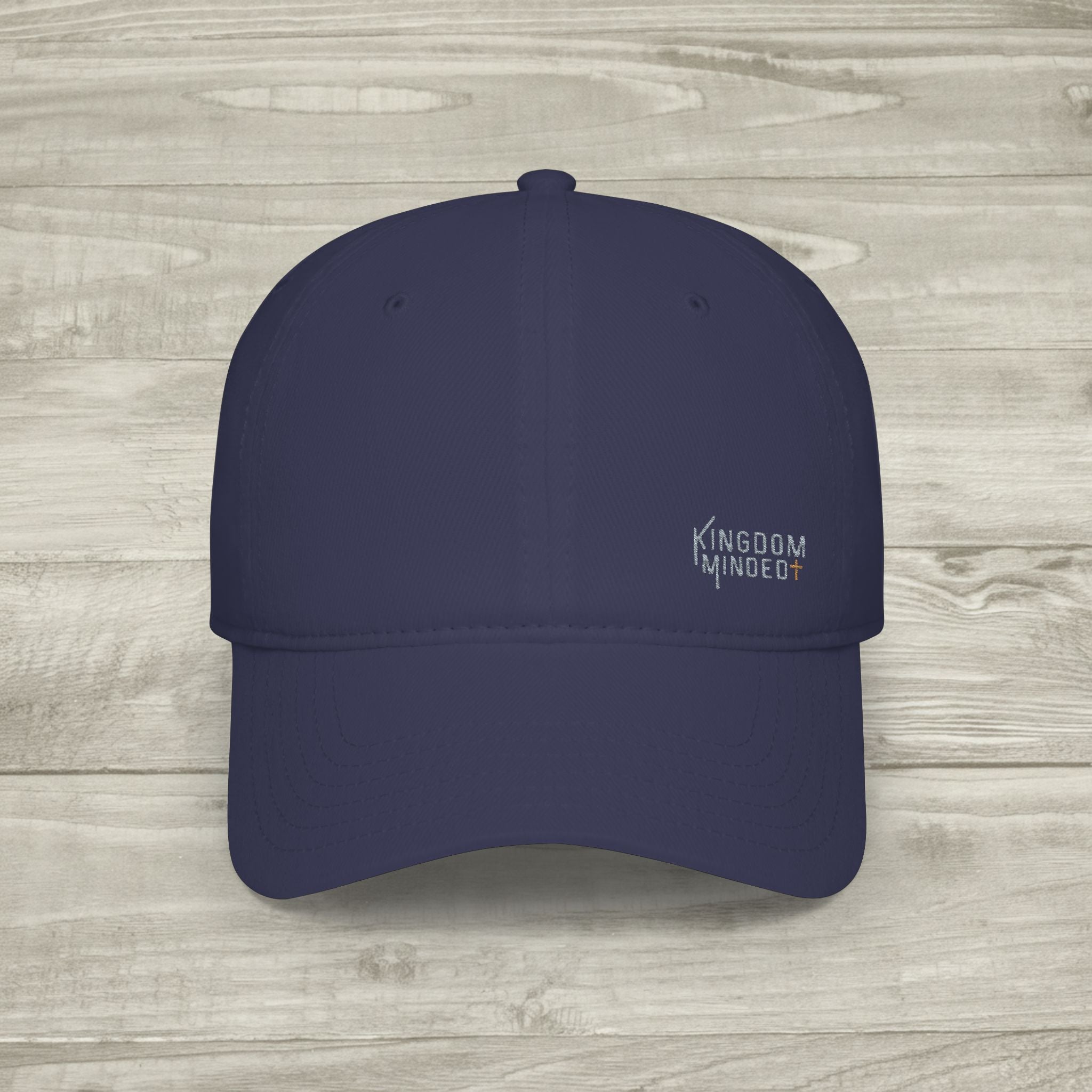 Kingdom Minded Embroidered Hat, Christian Aesthetic Baseball Cap, Minimalist Faith Hat, Religious Streetwear hat, Embroidered Cross Cap
